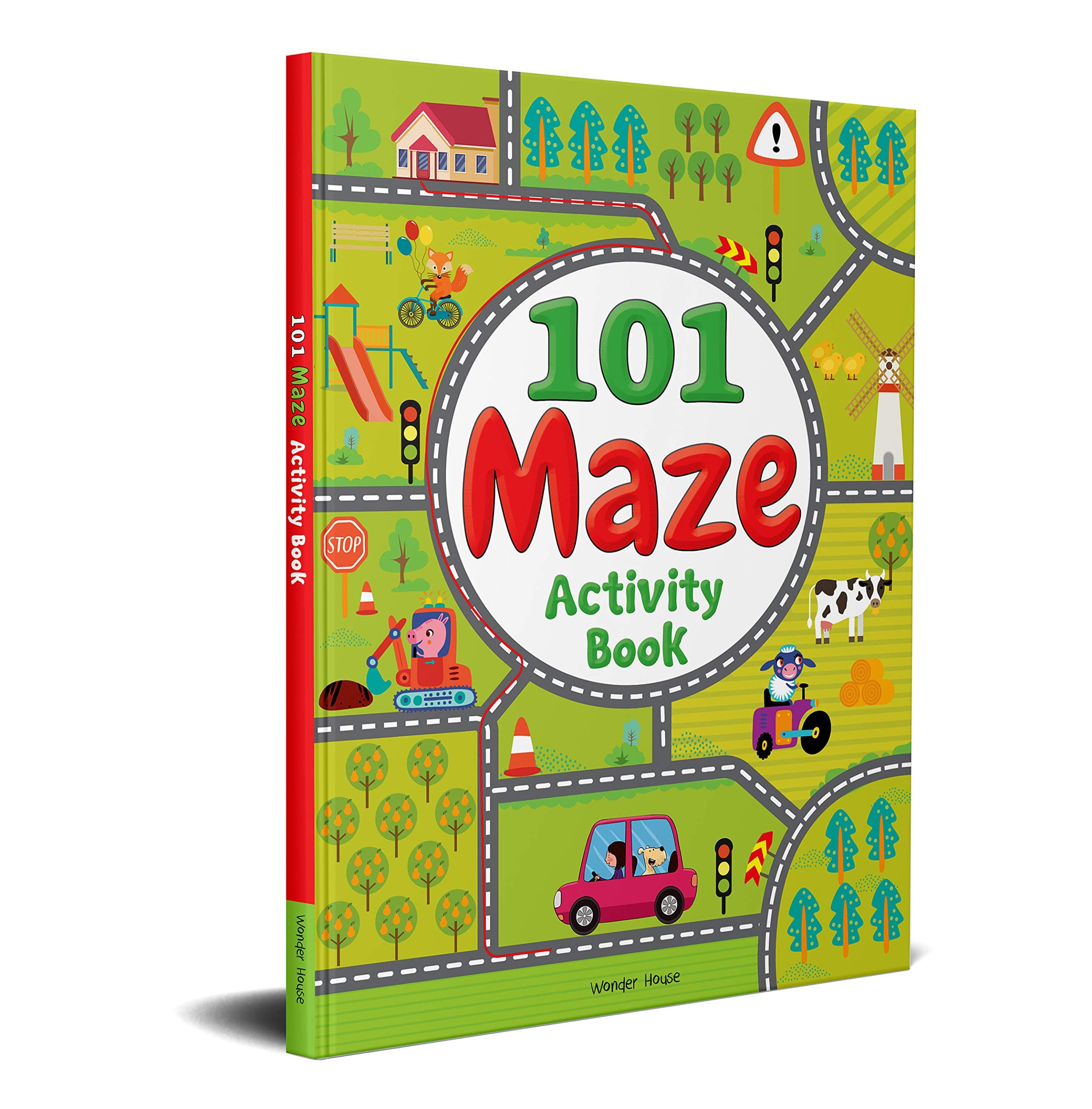 101 Maze Activity Book : Fun Activity Book For Children