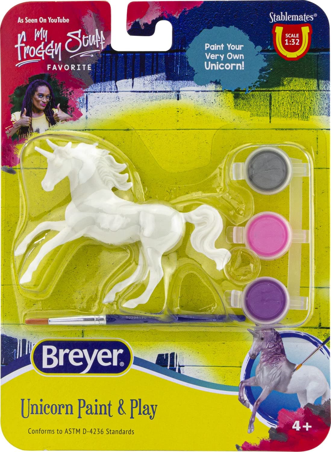 Horses Stablemate Unicorn Paint & Play #4233 Assorted Random