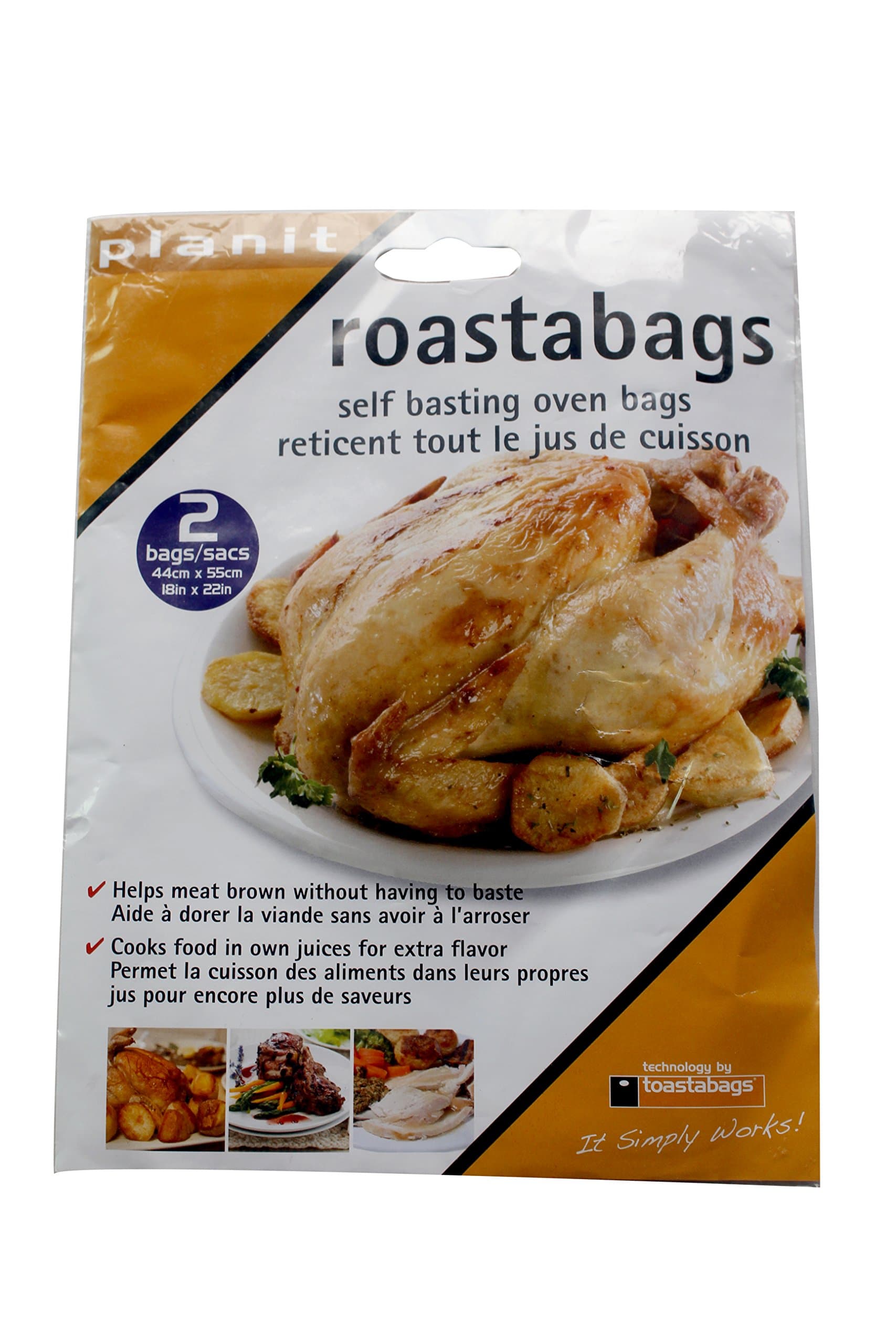 ROASTING BAGS, SELF BASTING OVEN BAGS LARGE