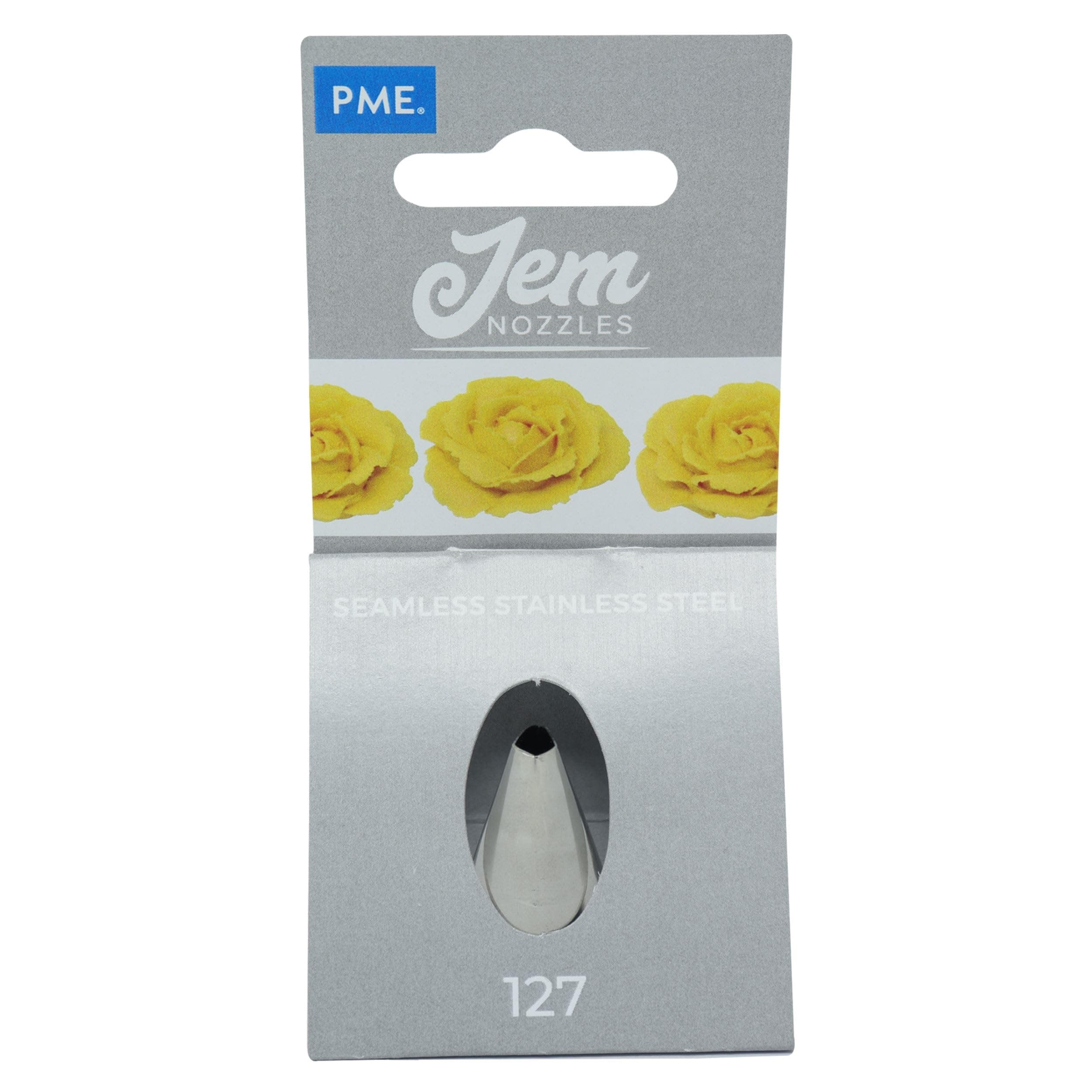 JEM Large Petal Piping Nozzle, Decorating Tip, #127