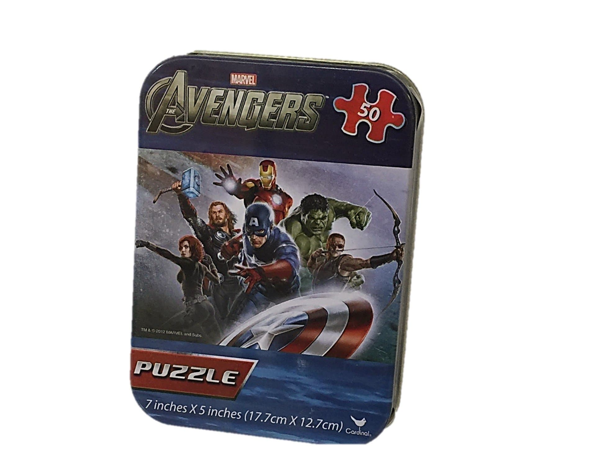 Marvel Avengers 50 Piece Puzzle in a Tin