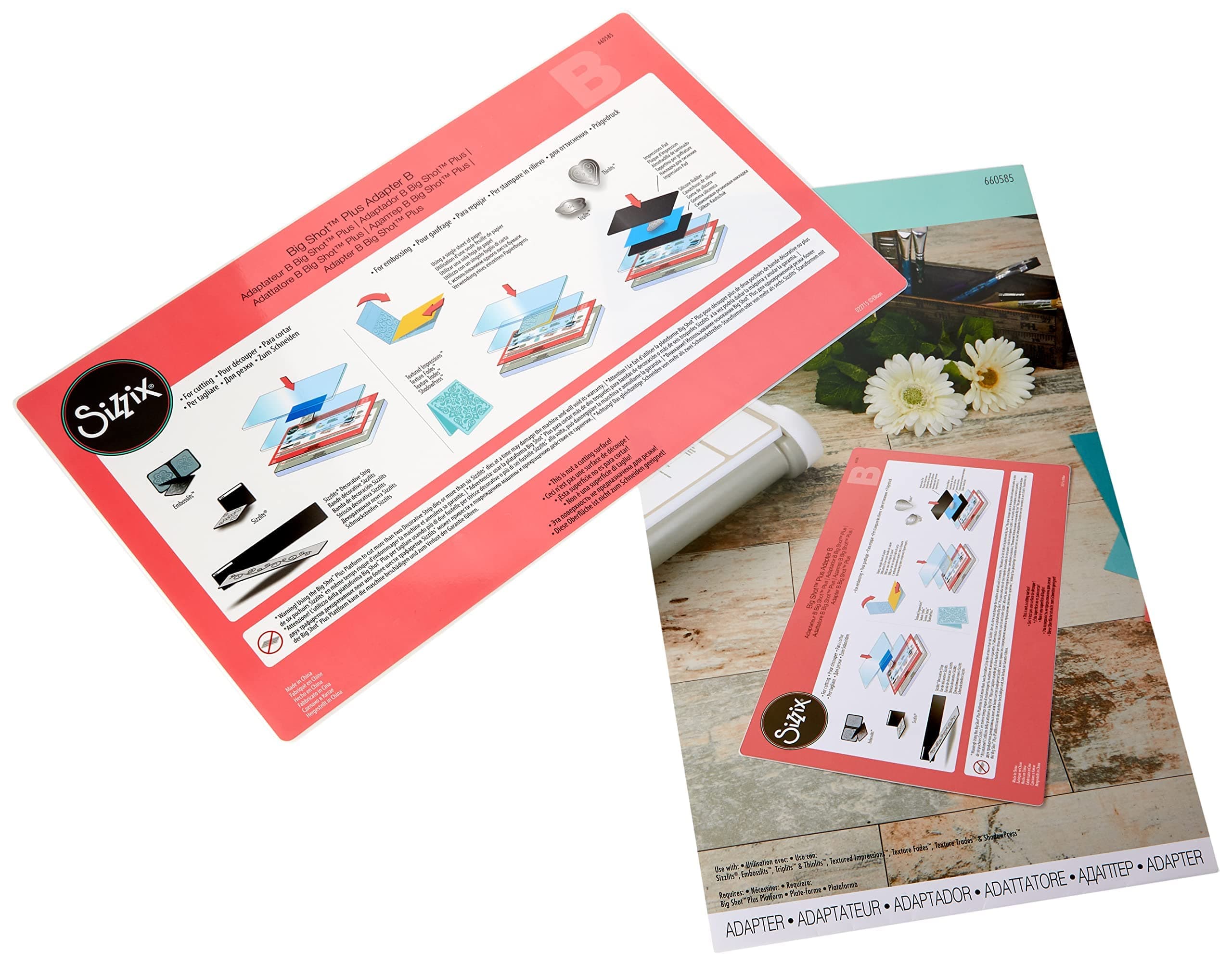 Big Shot Plus Standard Adapter Pad B , One Size, Multi Color