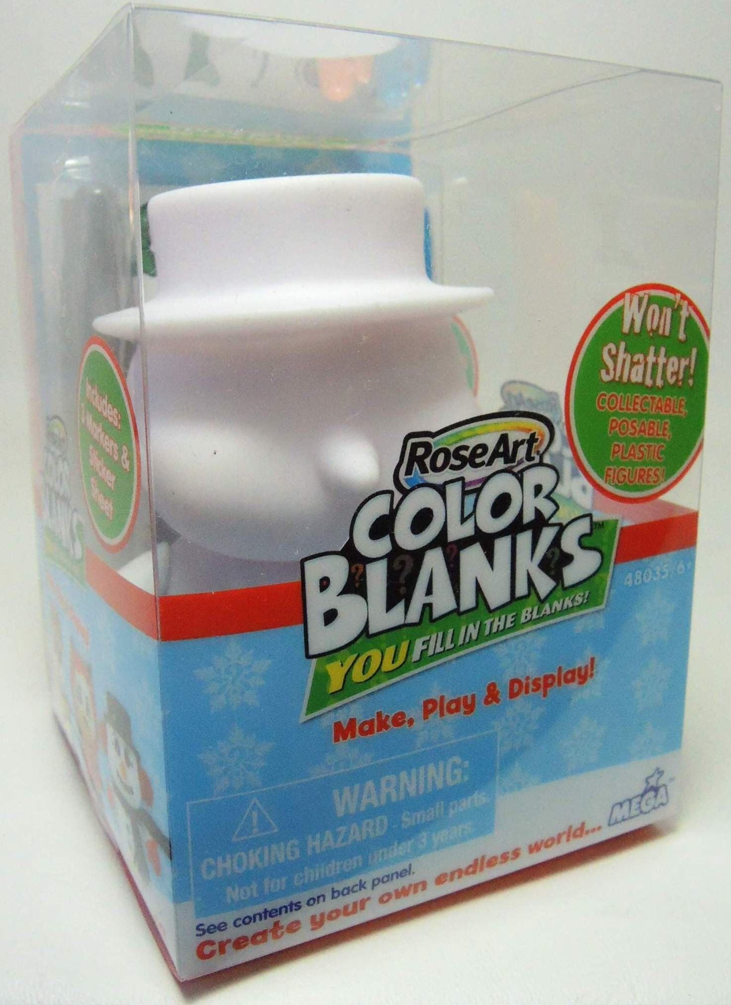 Rose Art Color Blanks SNOWMAN