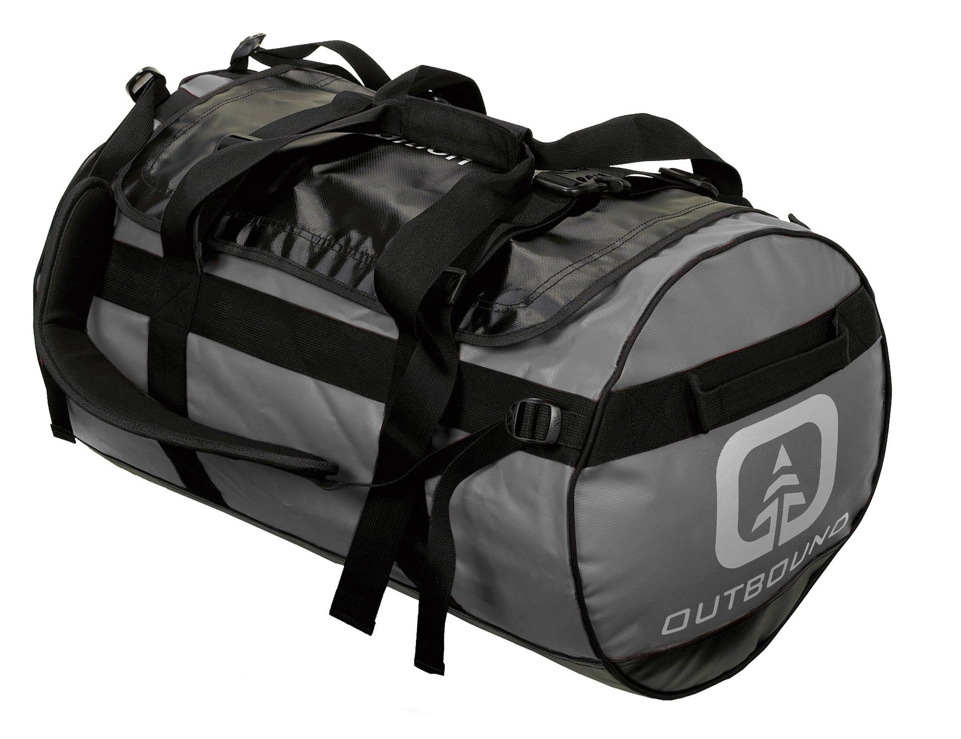 Heavy Duty PVC Splashproof 65 Liter Expedition Duffle (Grey, Medium)