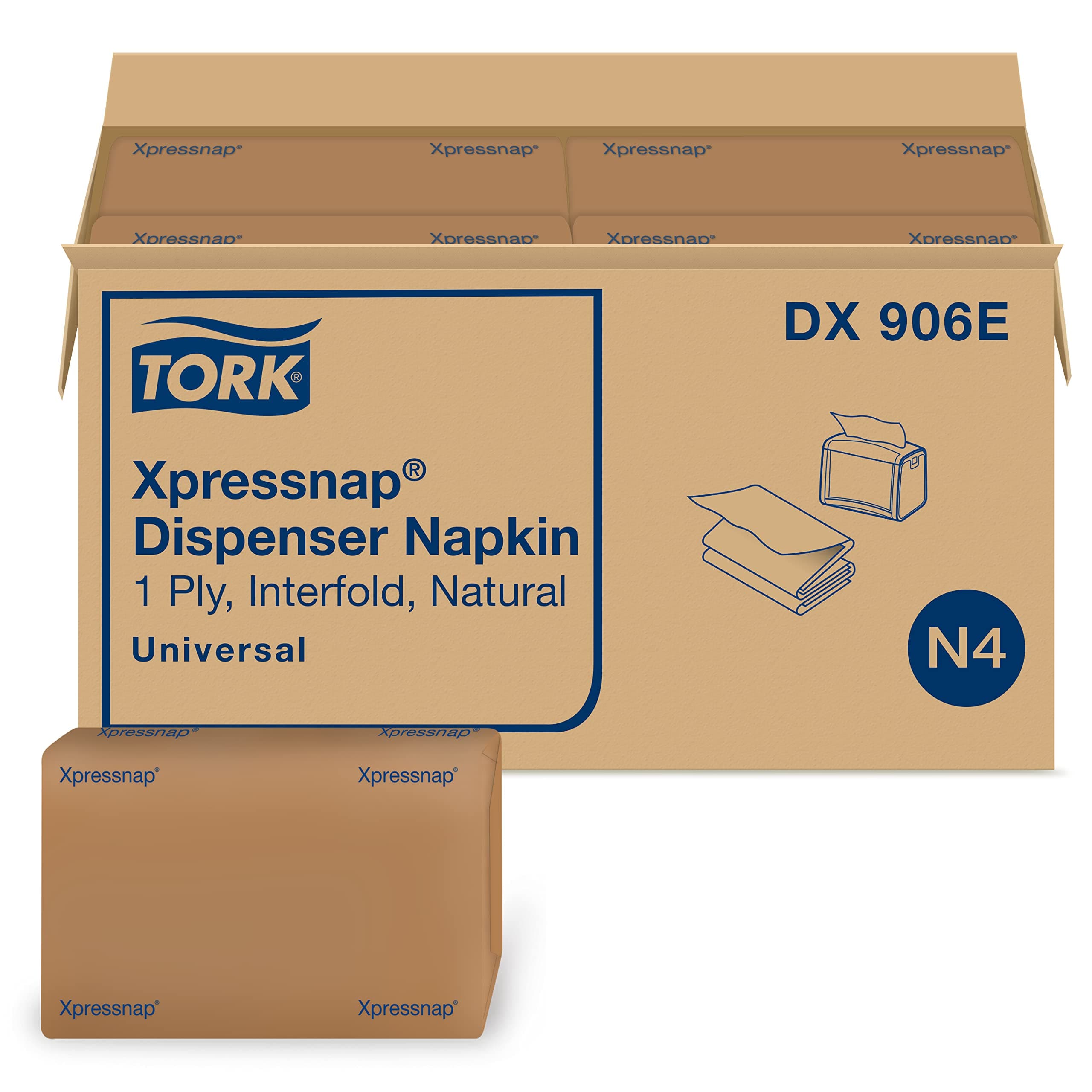 Tork Xpressnap Dispenser Napkin, Interfold