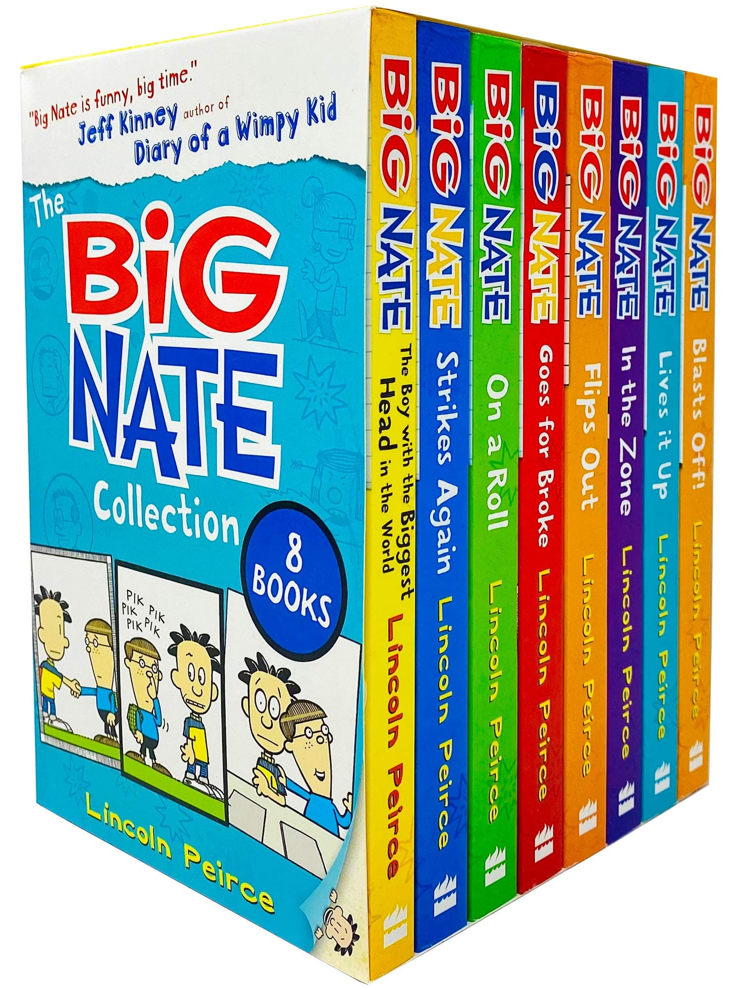 Big Nate 8-Copy Fiction Slipcase