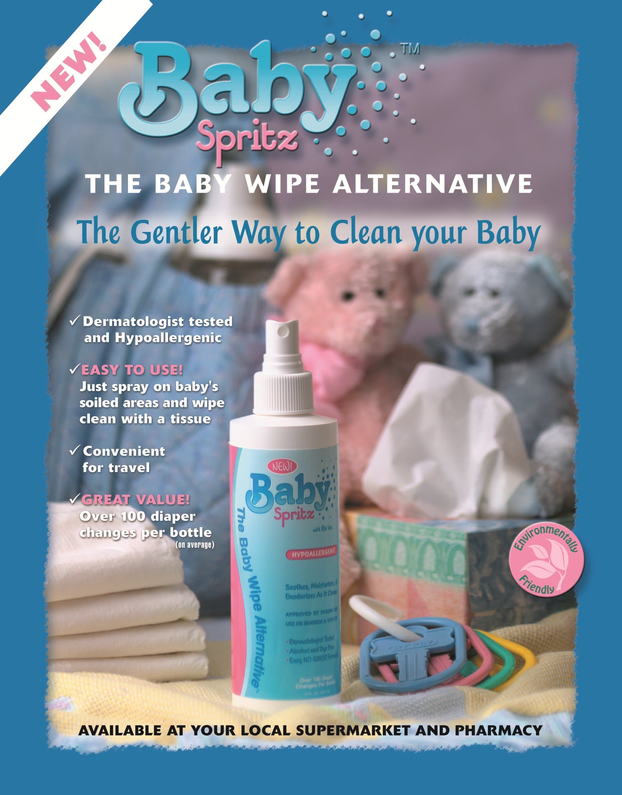 The Baby Wipe Alternative, 4 Oz.