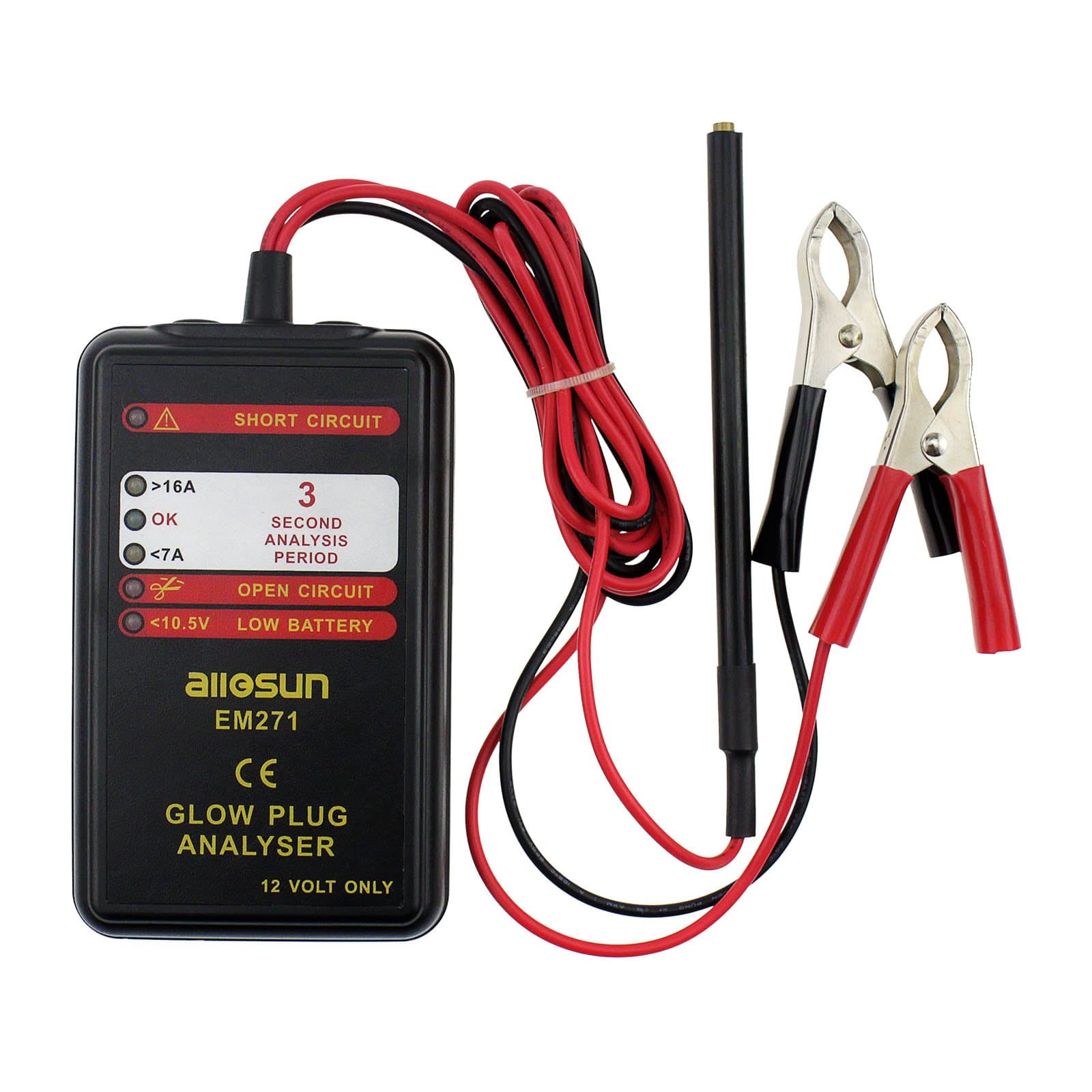 ALLOSUN All-Sun EM271 Glow Plug Analyser