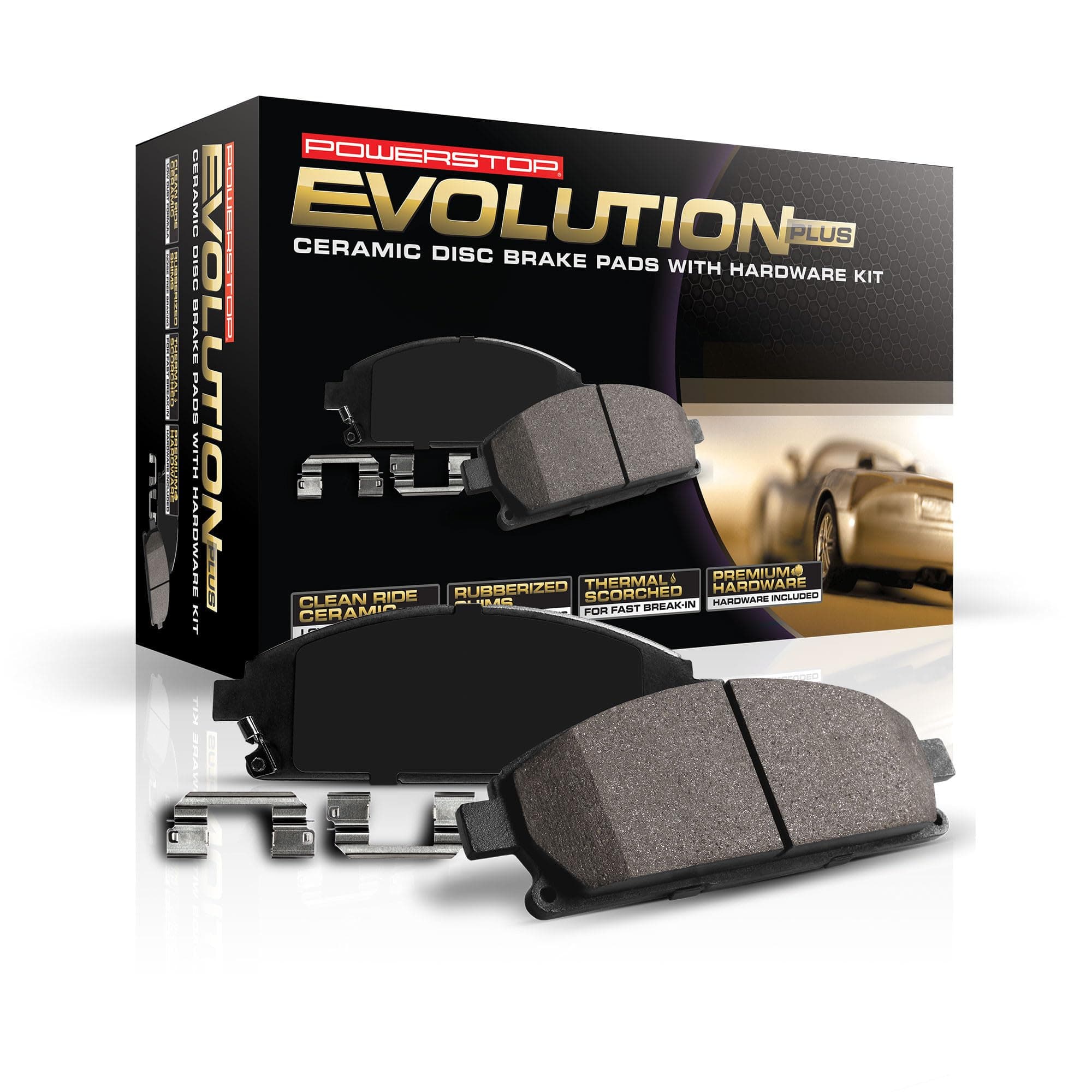 Power Stop Front 17-2307 Z17 Evolution Ceramic Brake Pads