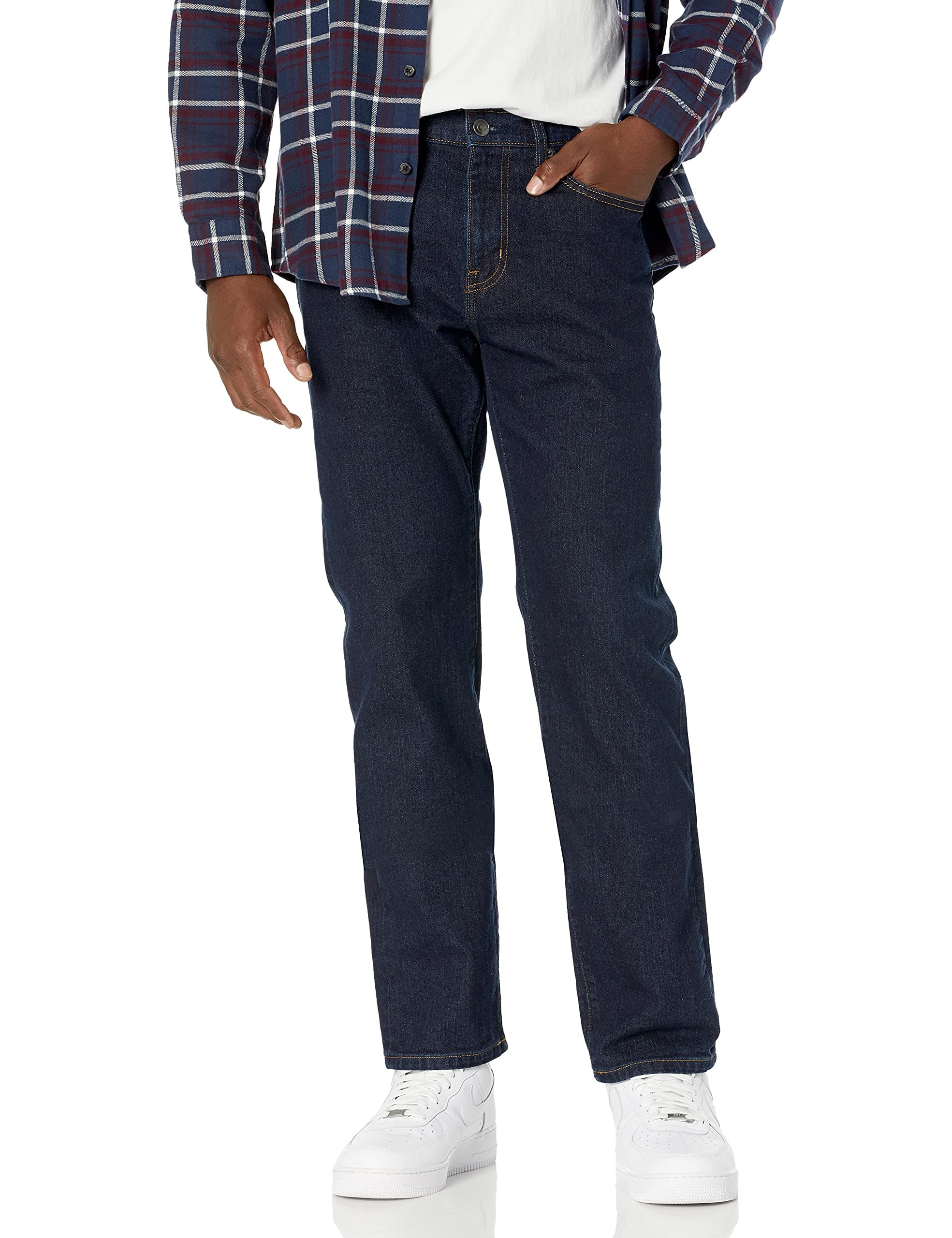Mens Straight-Fit Stretch Jean