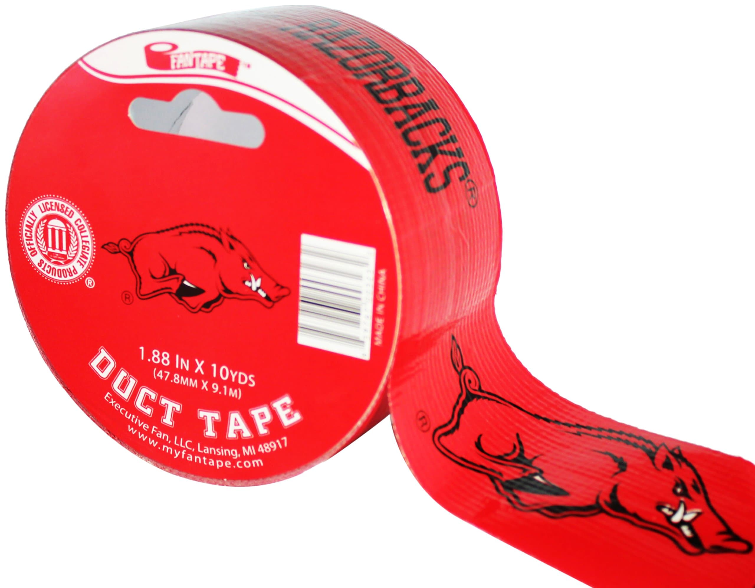 NCAA Arkansas Razorbacks Logo Duct Tape