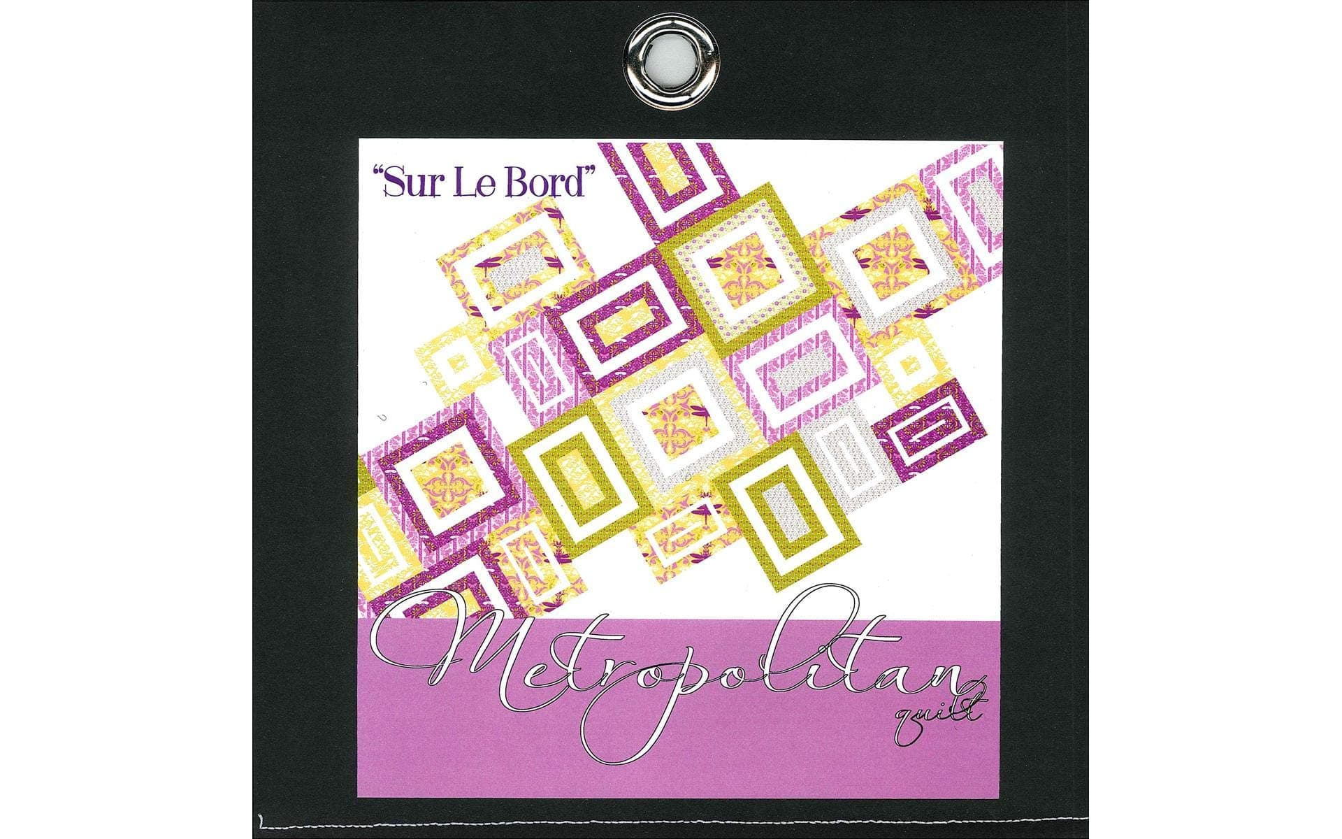 Metropolitan Quilts Sur Le Bord Ptrn