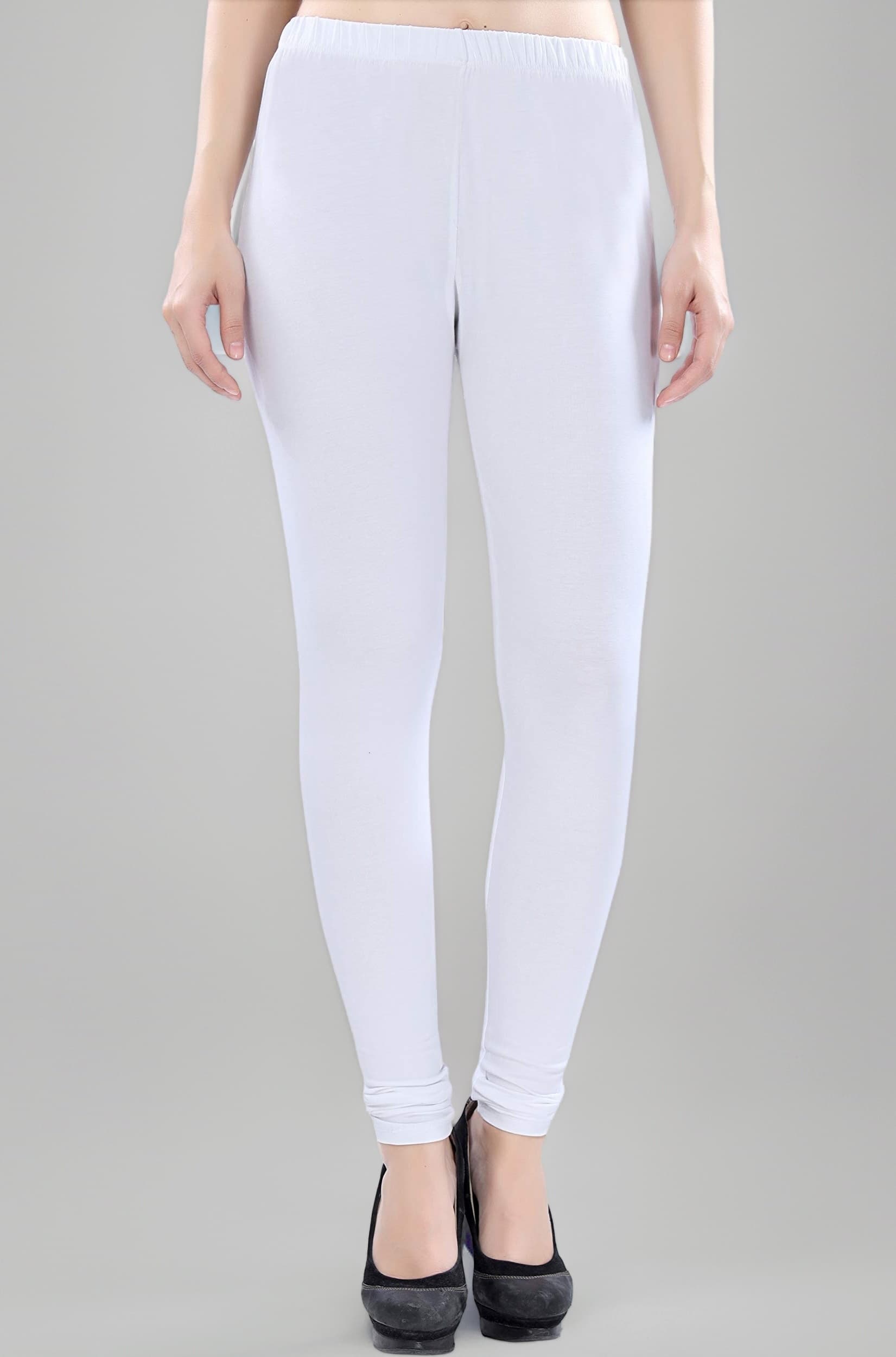 - Ultra Soft Cotton 4 Way Stretchable Churidar Solid Regular and Plus 20 Colours Leggings for Womens and Girls -Sizes :-M, L, XL, 2XL, 3XL, 4XL, 5XL, 6XL