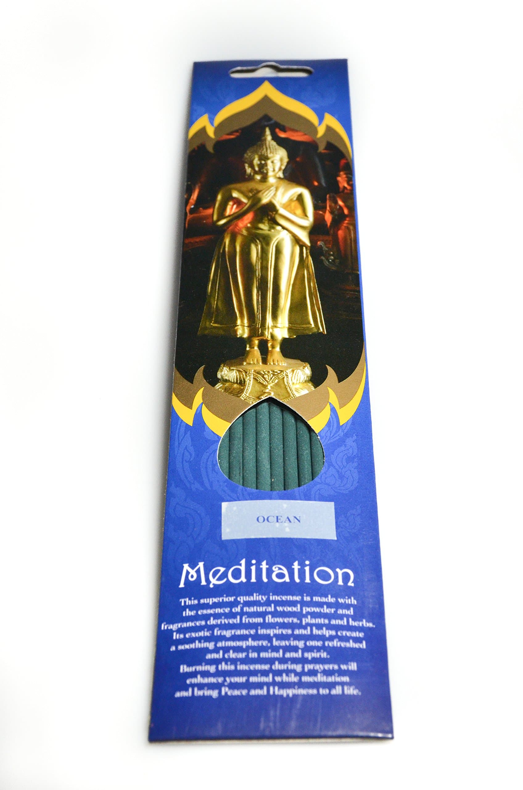 Incense Sticks in Printed Paper Case Scent Ocean