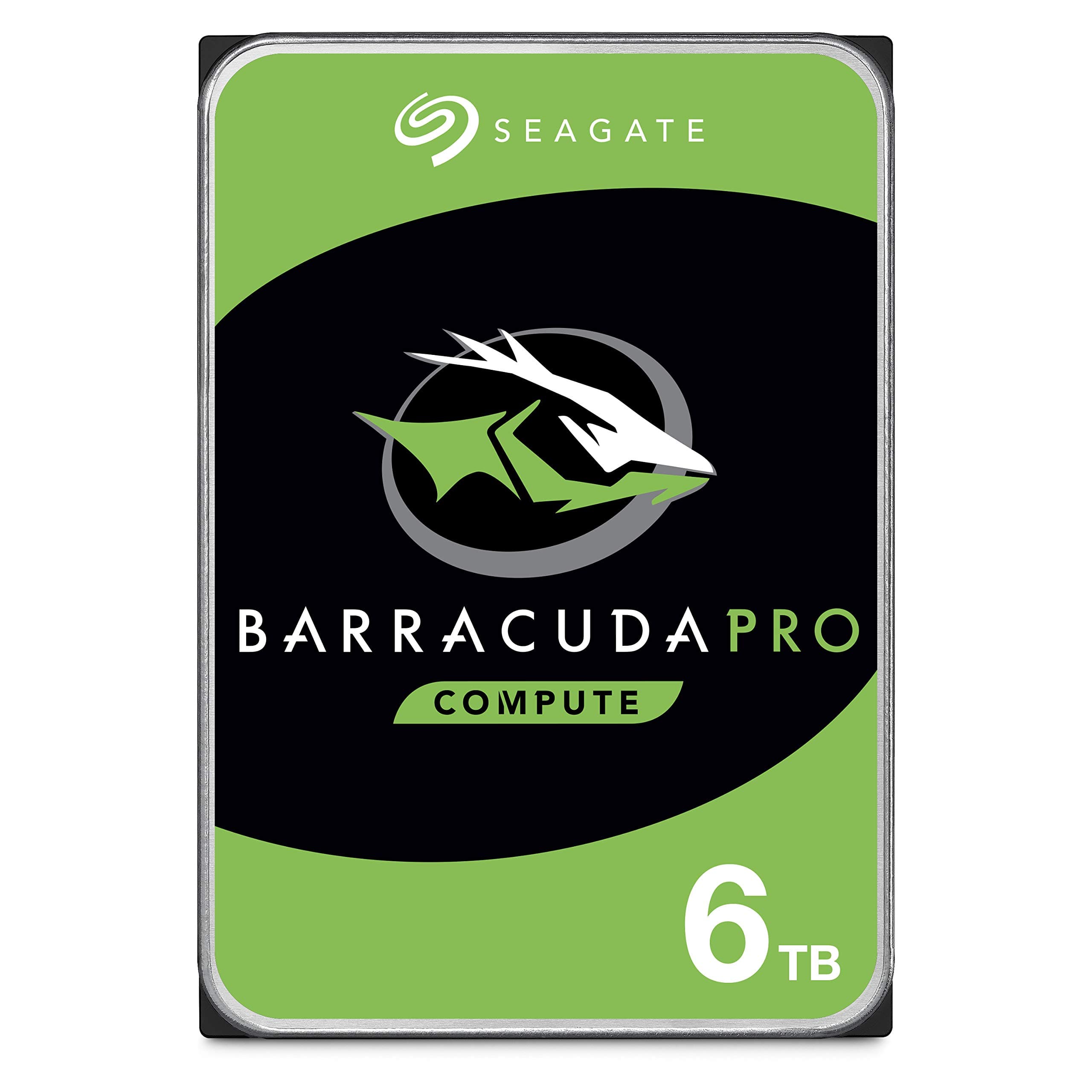 BarraCuda Pro 6 TB Internal Hard Drive Performance HDD – 3.5 Inch SATA 6 Gb/s 7200 RPM 256 MB Cache for Computer Desktop PC Laptop, Data Recovery – Frustration Free Packaging (ST6000DM004)