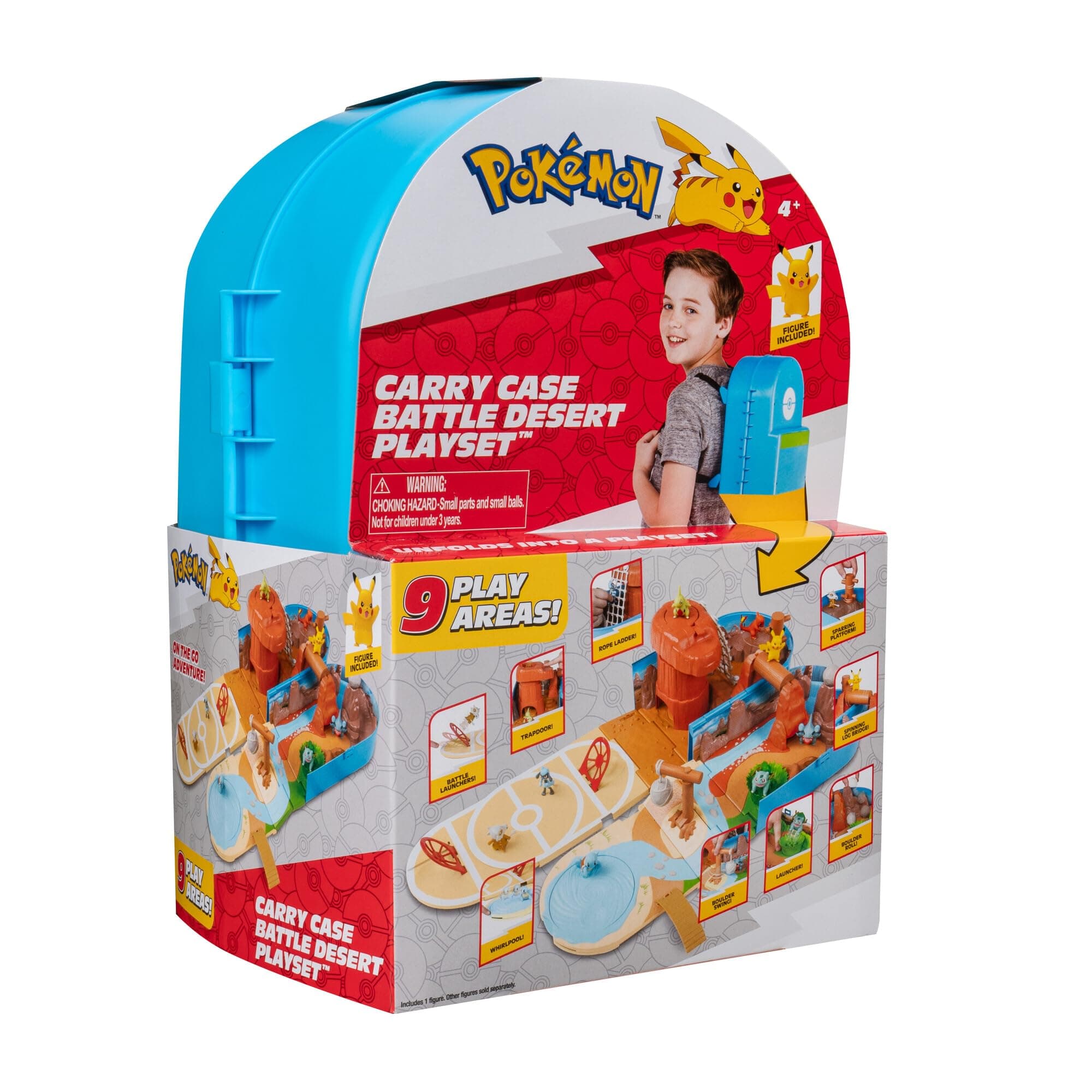 Pokemon Carry Case Battle Desert Playset