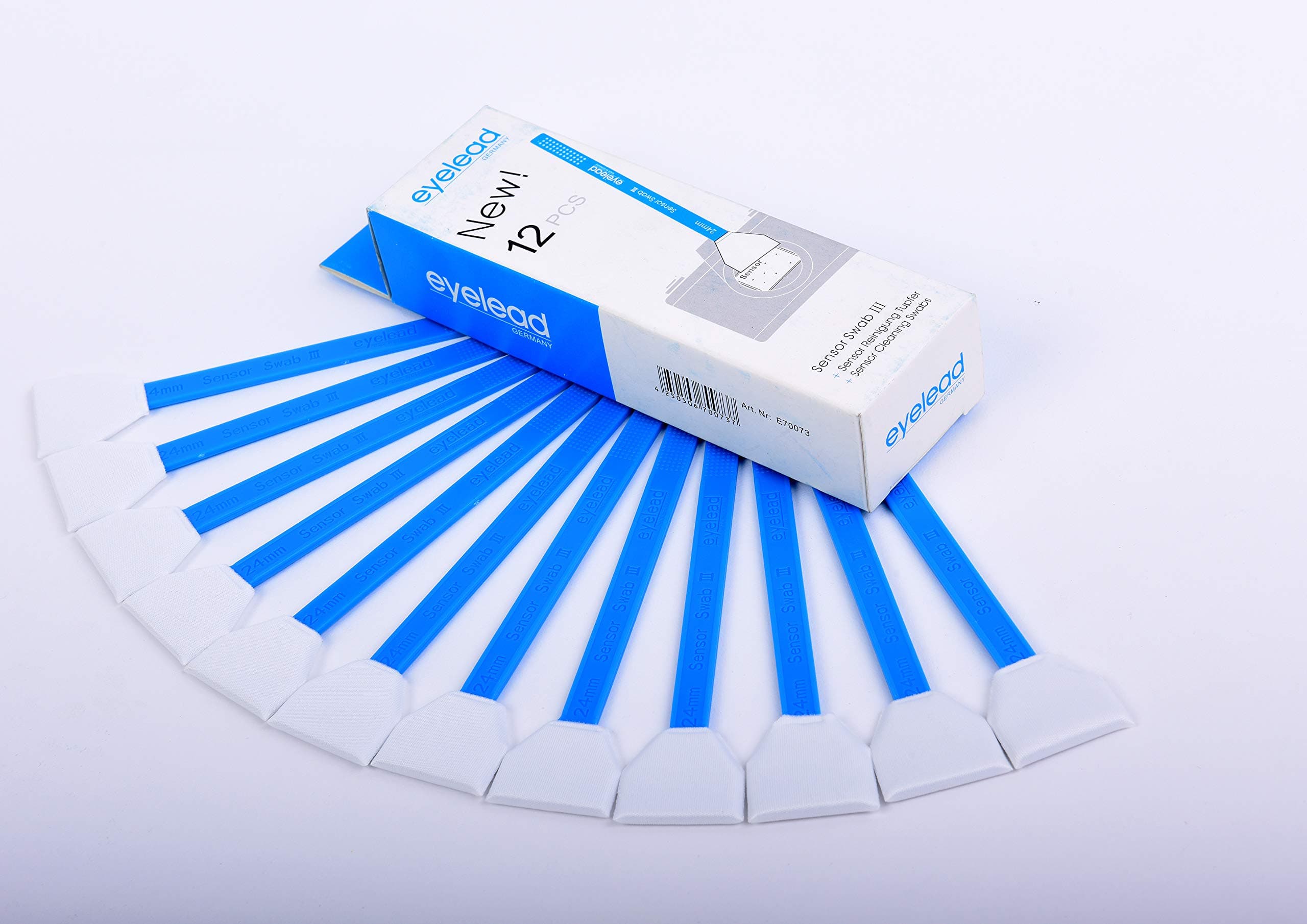 Eyelead 24mm Sensor Cleaning Swabs for DSLR Camera (Pack of 12)