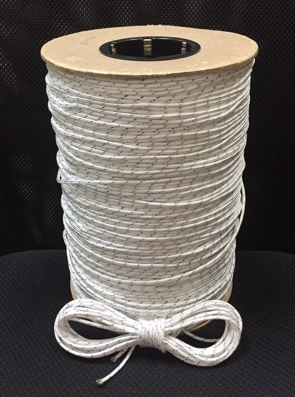 20' Patio Umbrella Replacement Cord Line Rope String Blue Dot Marine Grade.
