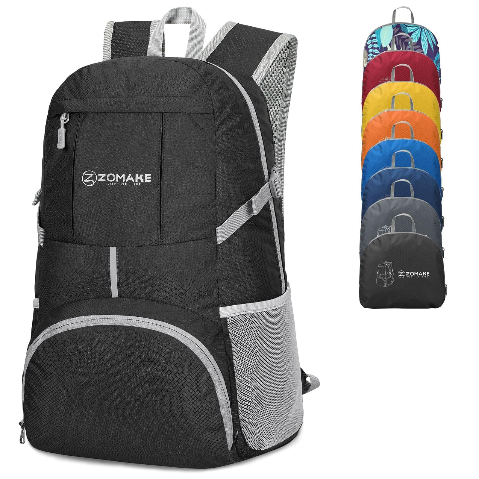 – Lightweight Foldable Backpack, Packable Rucksack 35L Folding Small Back Pack Foldaway Ultralight Daypack Collapsible for Women Men Travel Hiking Walking