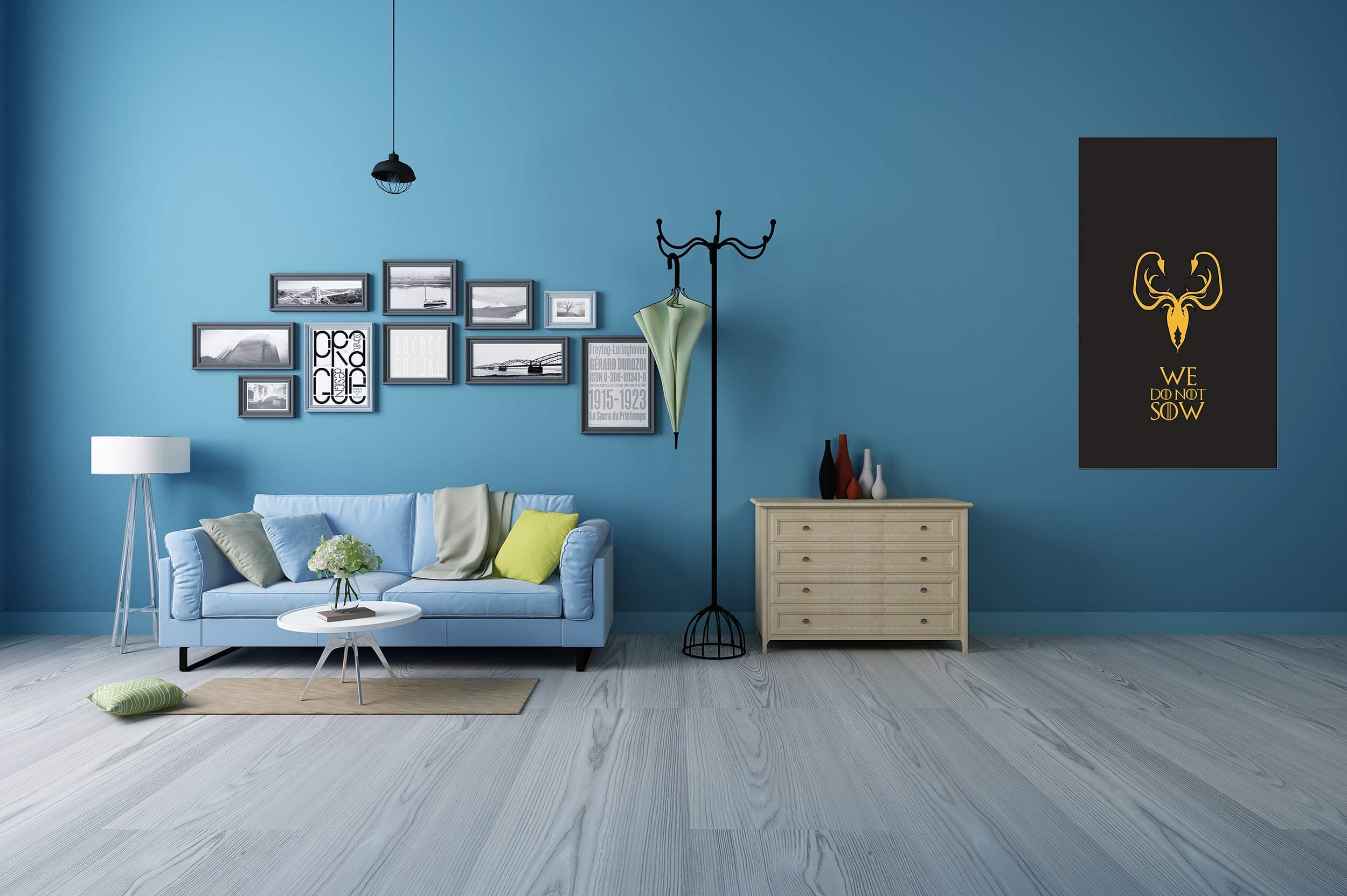 Greyjoy Banner We Do Not Sow | 3 x 5 ft / 90 x 150 cm | Long Lasting Flag