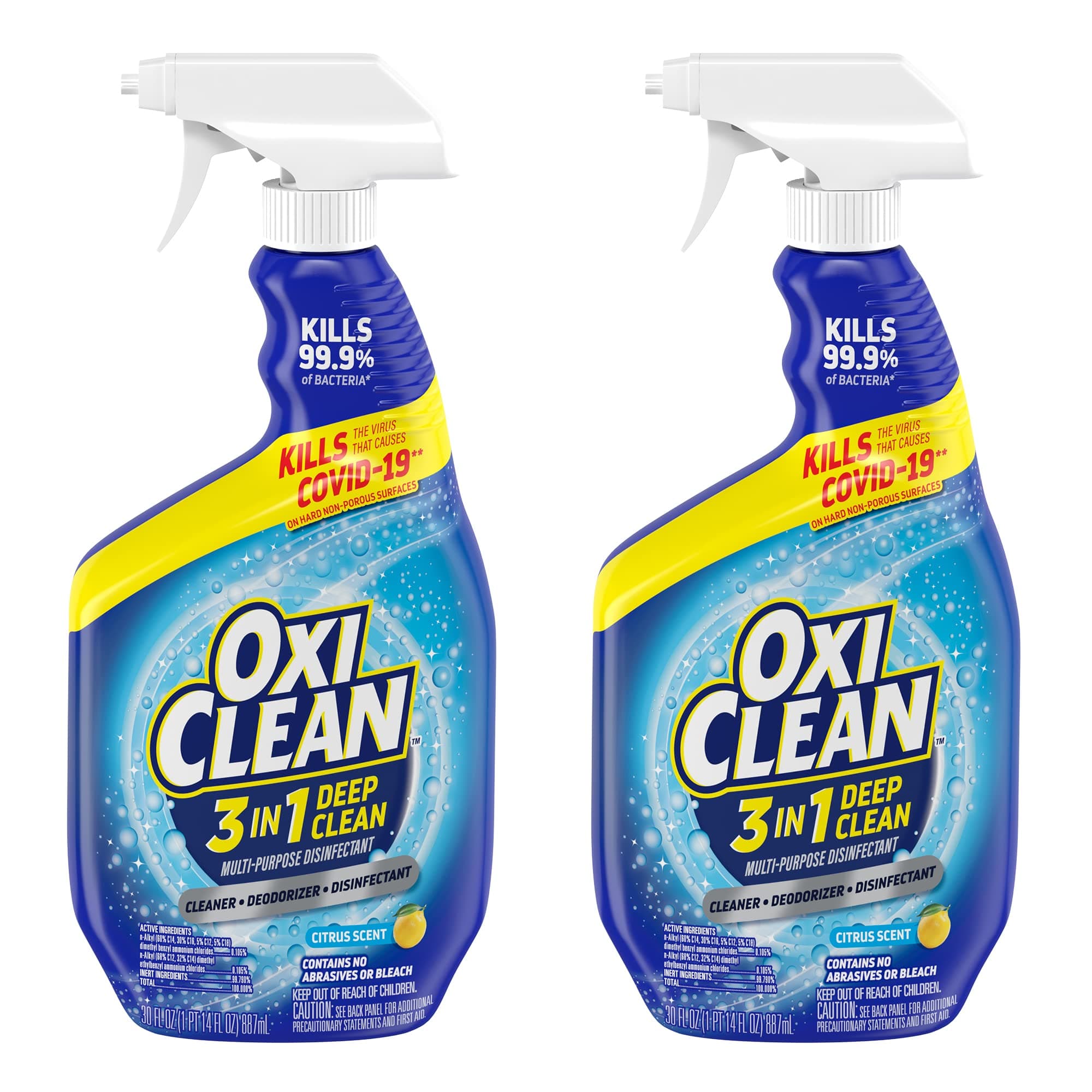 3-in-1 Deep Clean Multi-Purpose Disinfectant, 30 oz (Pack of 2)