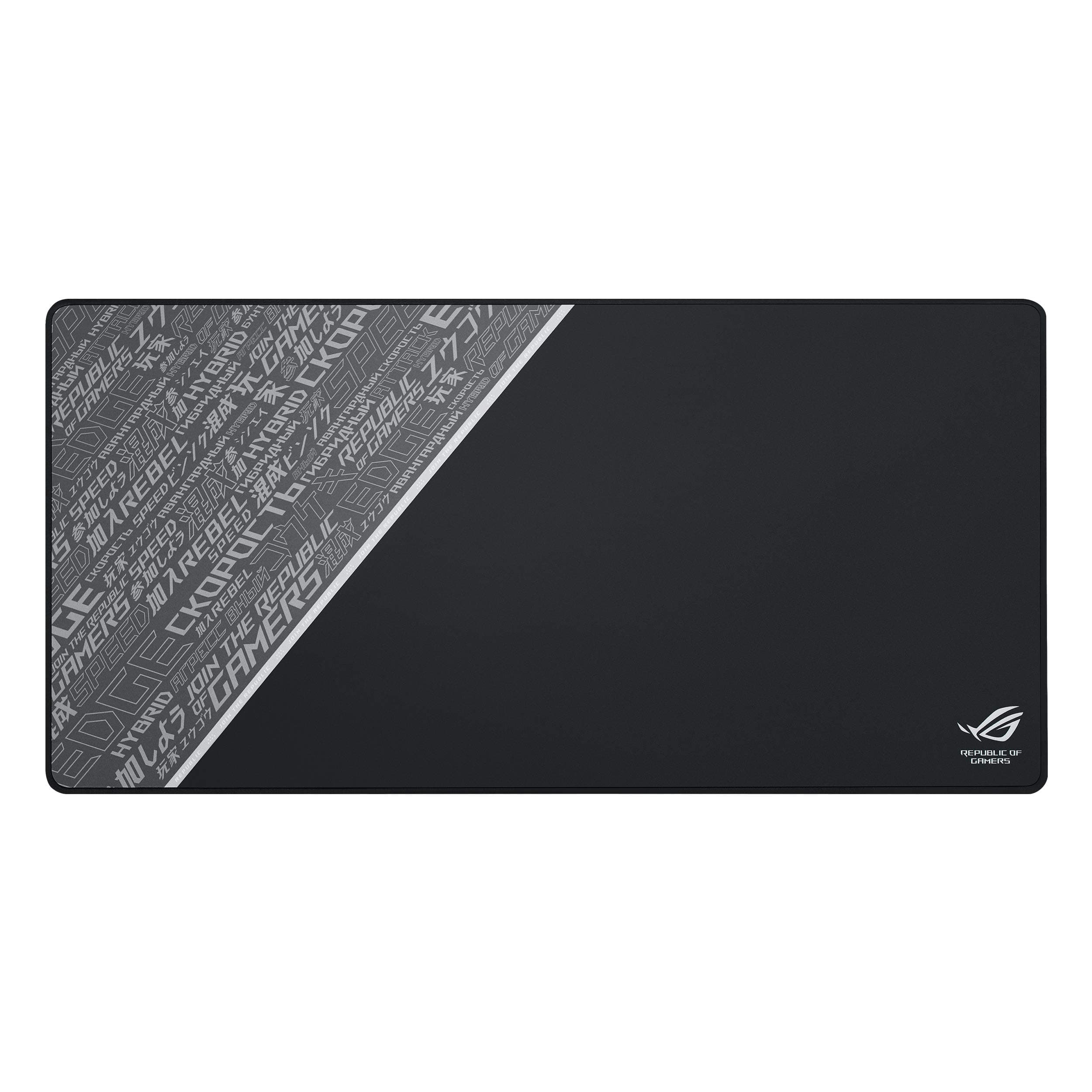 ROG Sheath BLK LTD Gaming Mousepad (Intricately-woven Surface, Non-slip Rubber Base, Durable Anti-fraying Stitched Frame, 900 x 440 x 3 mm)-Black