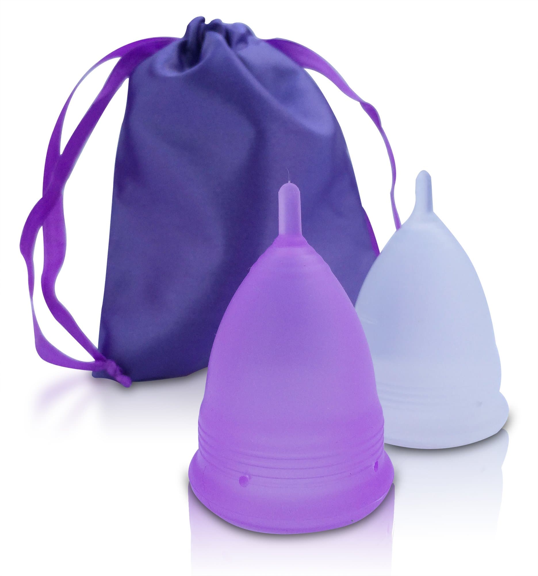 Menstrual Cup AvaLoona | Pack of 2 | Different Sizes And Colours | Made Of Medical Silicone (purple small)