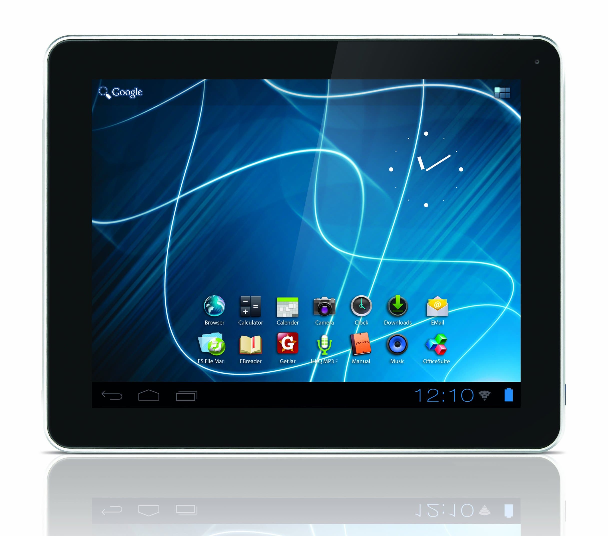 Yarvik GoTab Exxa 9.7 inch Tablet - Silver (Cortex A8 1.2 GHz, 1GB RAM, 8GB Memory, Android 4.0.3)