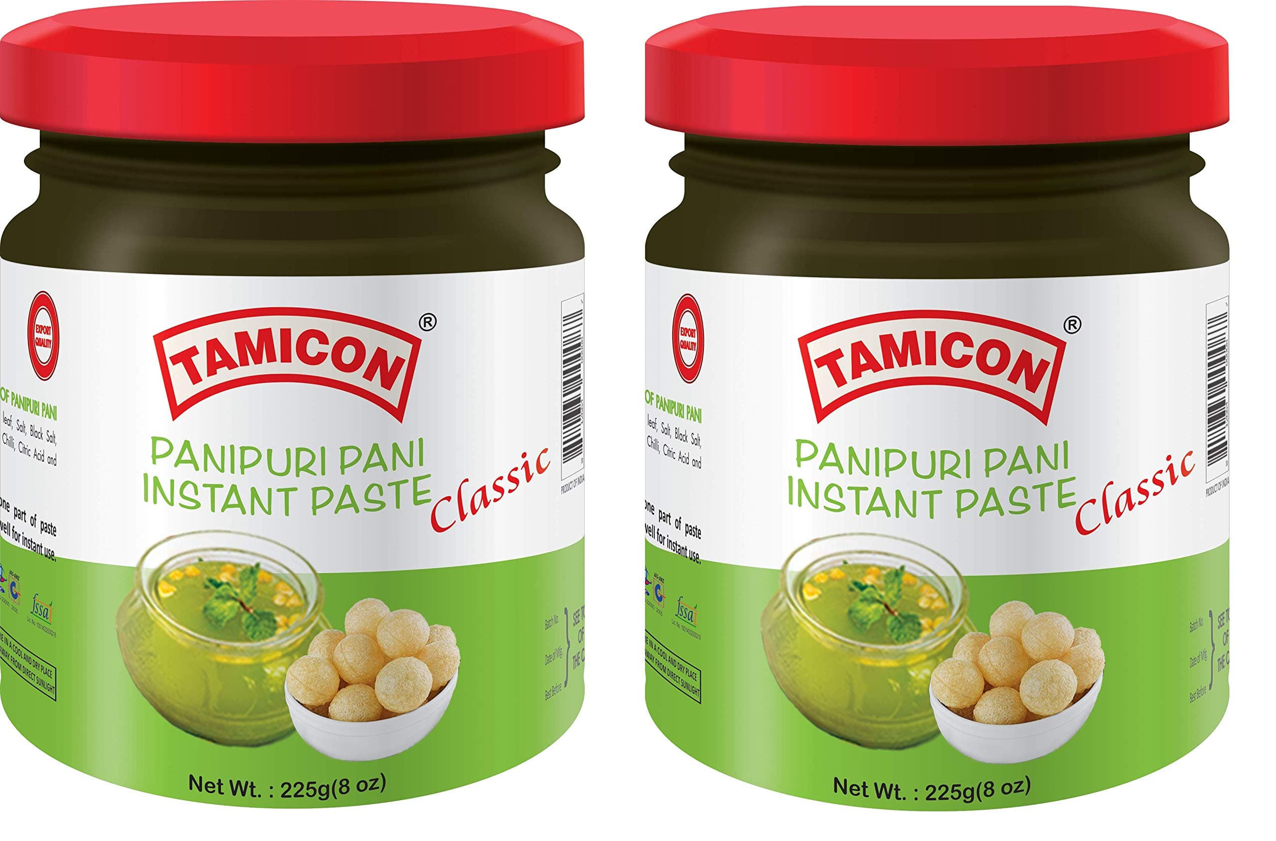 Tamicon Pani Puri Instant Paste (225 Grams) Each