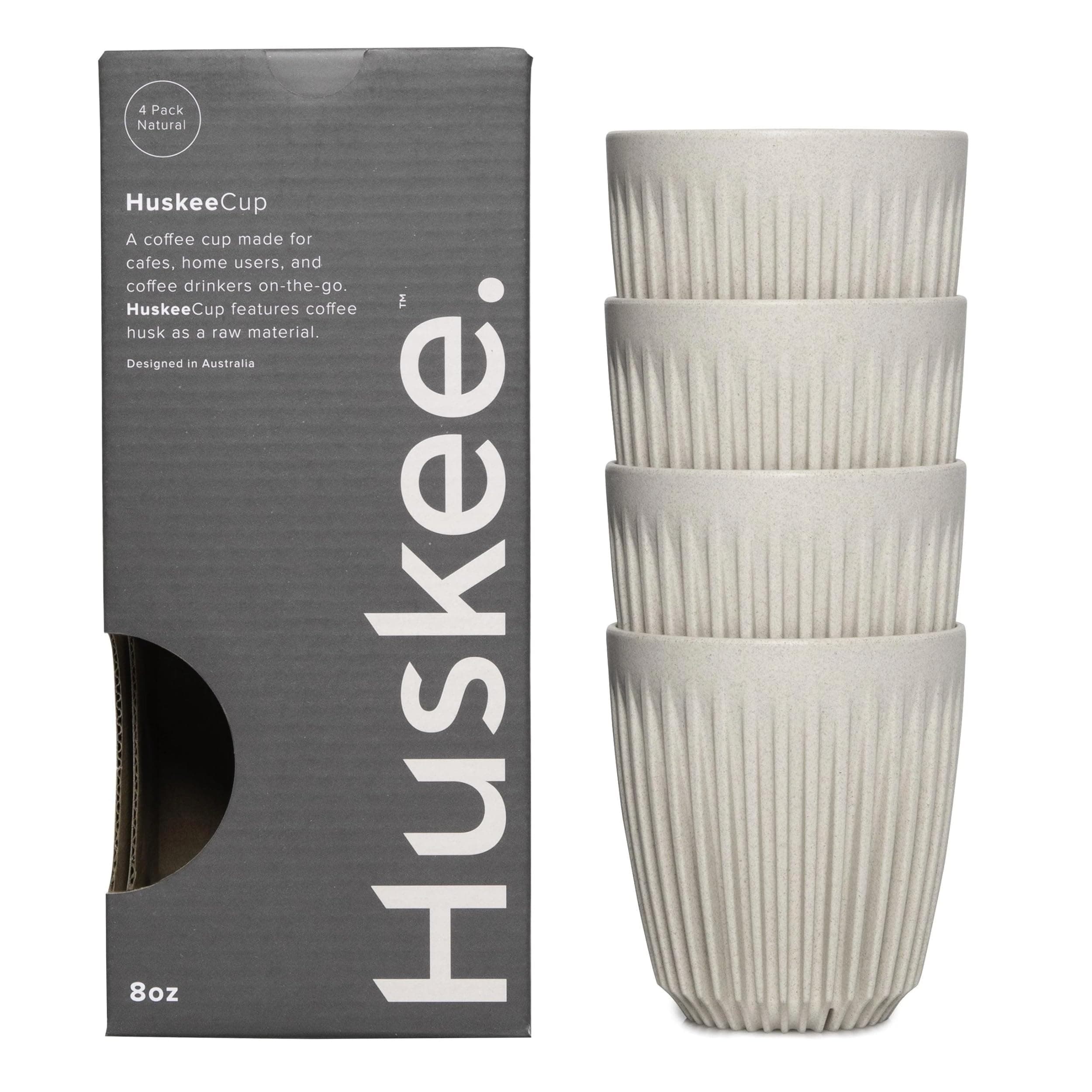 Huskee - HuskeeCup (4-Pack) (Natural, 8oz)