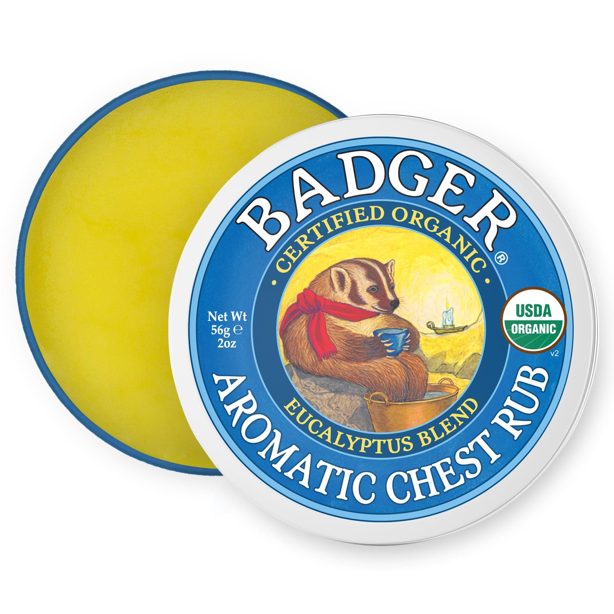 Company, Aromatic Chest Rub, Eucalyptus & Mint, 2 oz (56 g)