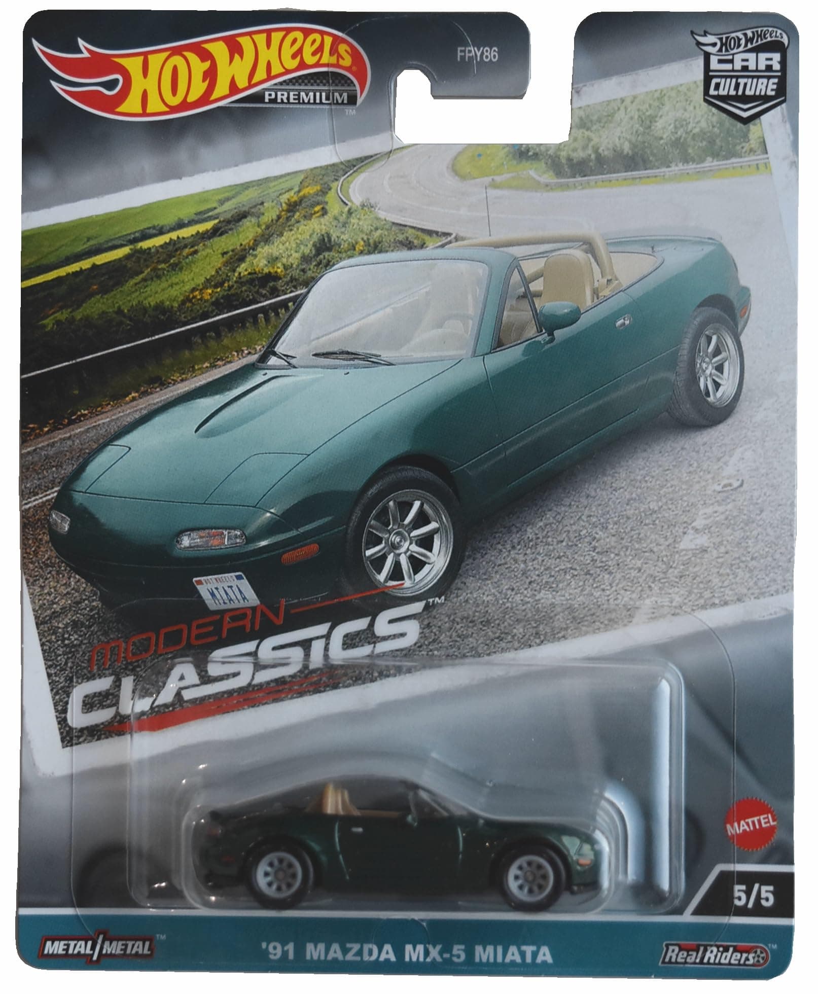 91 Mazda MX-5 Miata, Modern Classics 5/5 [Green]