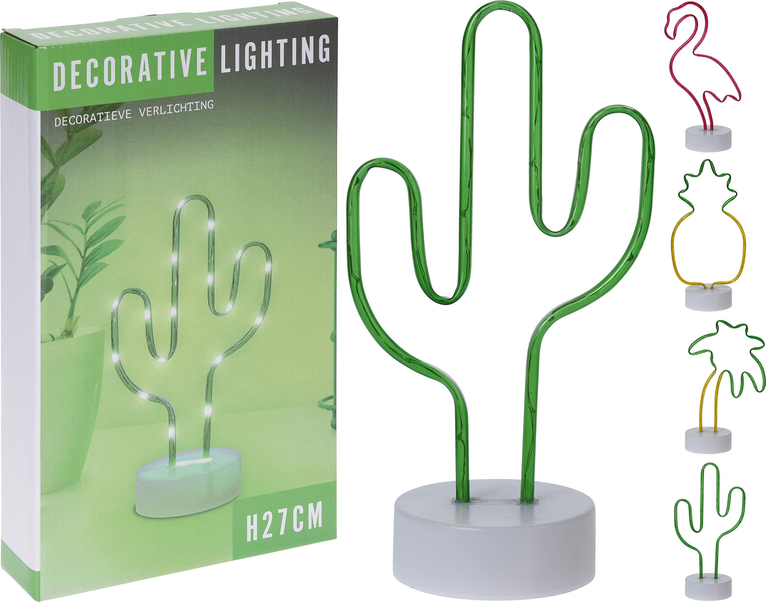 LED NEON LIGHT STAND WALL DECOR, NIGHT INDOOR LIGHTS TABLE LAMP FOR PARTY,LIVING ROOM OR BEDROOM SET PALM TREE 26CM