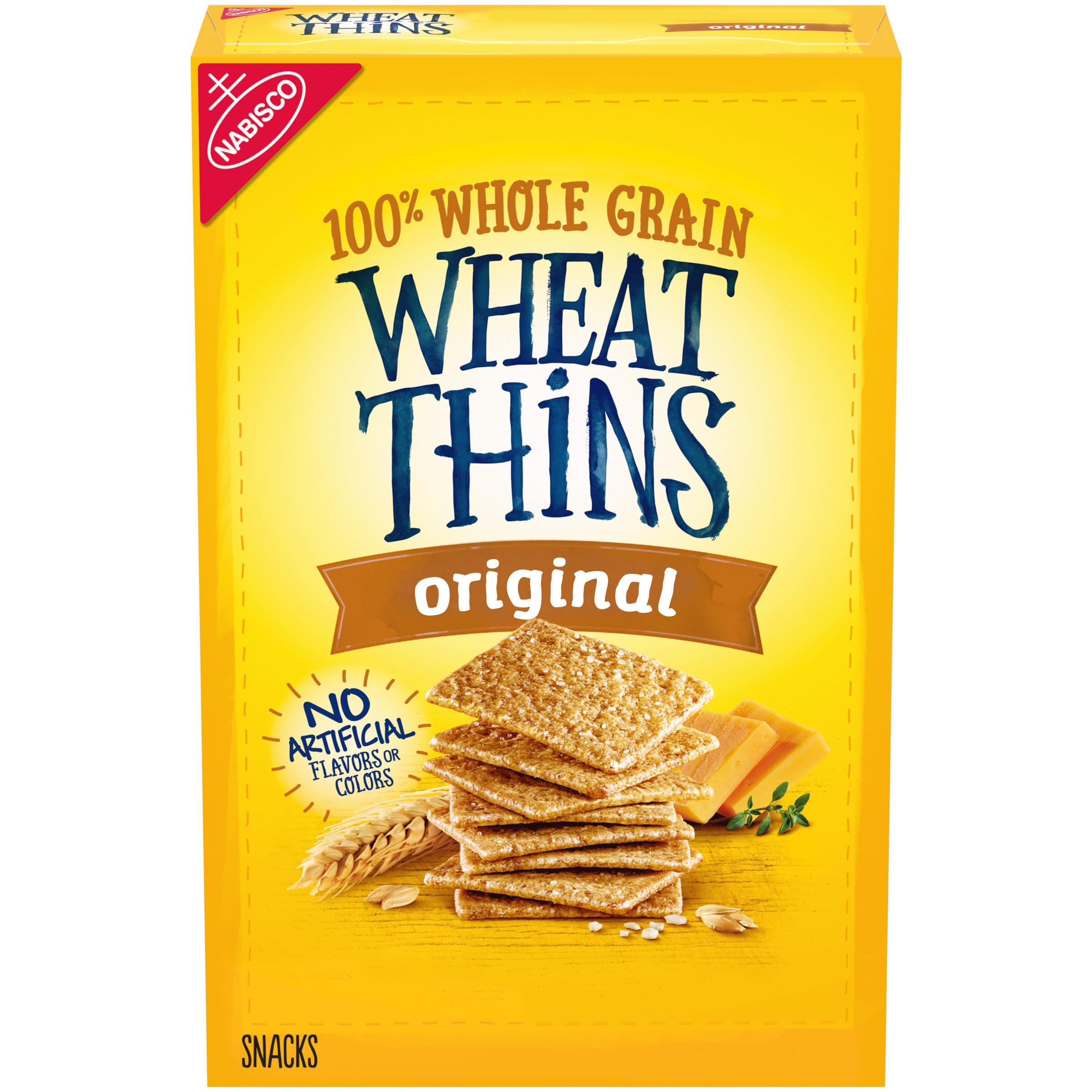 Original Snacks, Whole Grain Wheat Crackers, Snack Crackers, 8.5 oz
