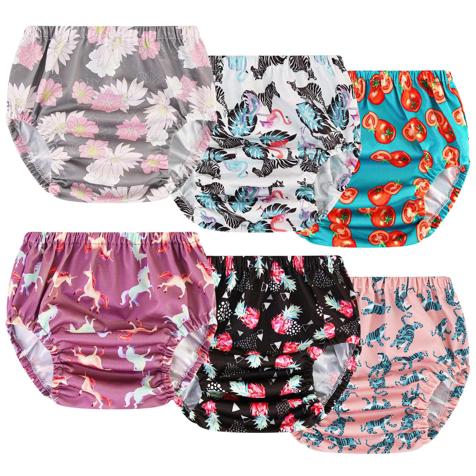 Plastic Diaper Covers Toddler Plastic Training Pants Plastic Underwear Covers for Potty Training Diaper Covers for Girls Rubber Pants for Toddlers Rubber Training Pants for Toddlers 4t