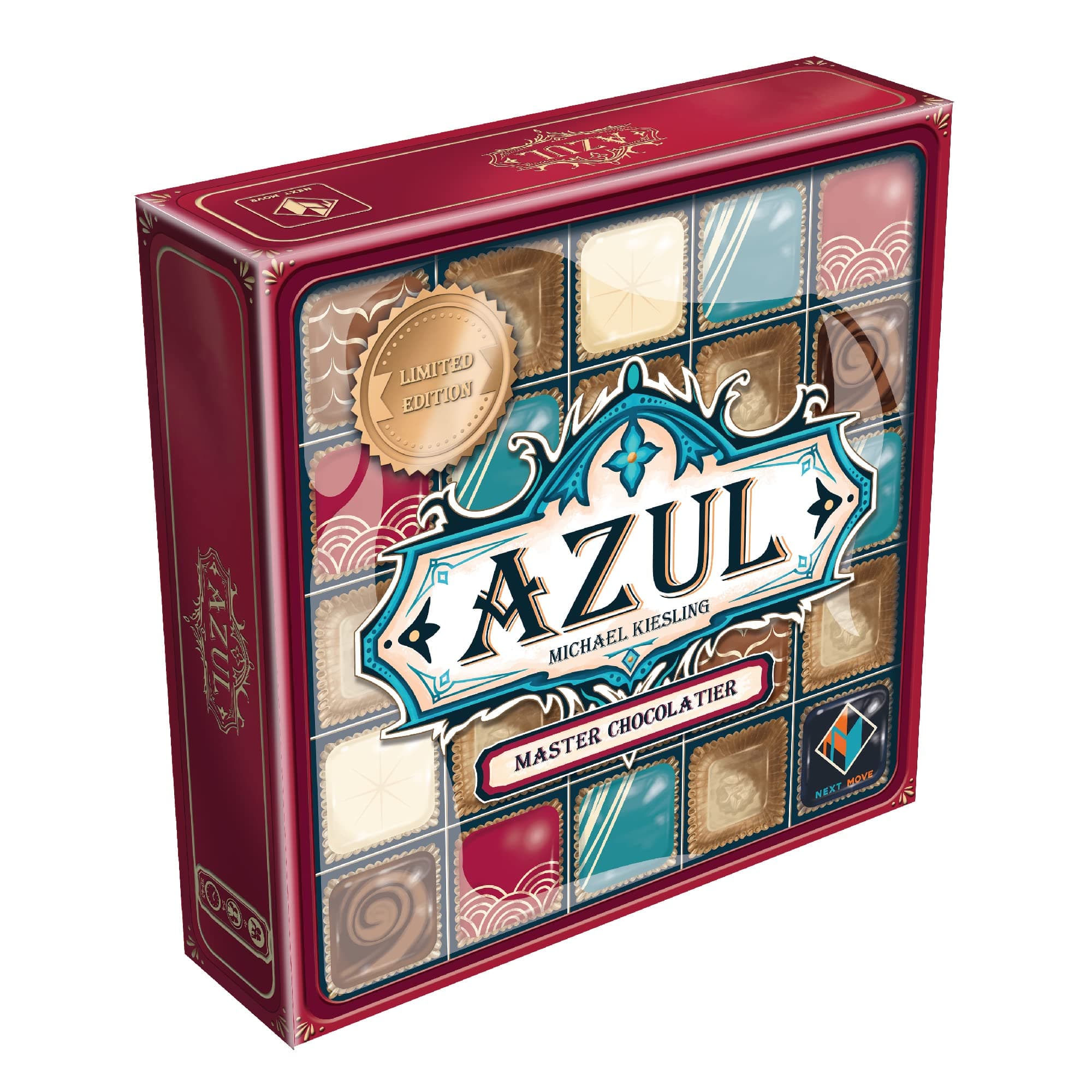 Asmodee Azul Master Chocolatier Board Game - Craft the Ultimate Chocolate Selection, Tile-Placement Strategy Game for Kids & Adults, Ages 8+, 2-4 Players, 30-45 Minute Playtime