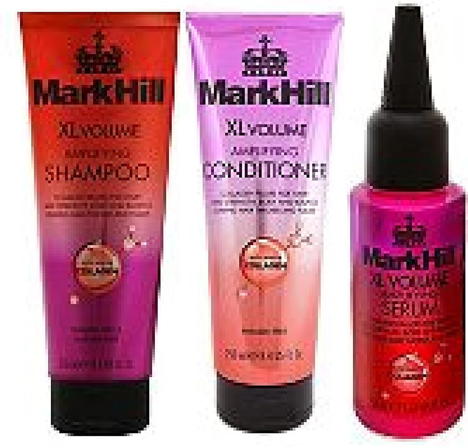 Boost Volume Amplifying Hair Set - Mark Hill XL Boost Volume Shampoo x 250ml & Mark Hill XL Boost Volume Conditioner x 250ml & Mark Hill XL Boost Volume Serum x 50ml by Mark Hill XL