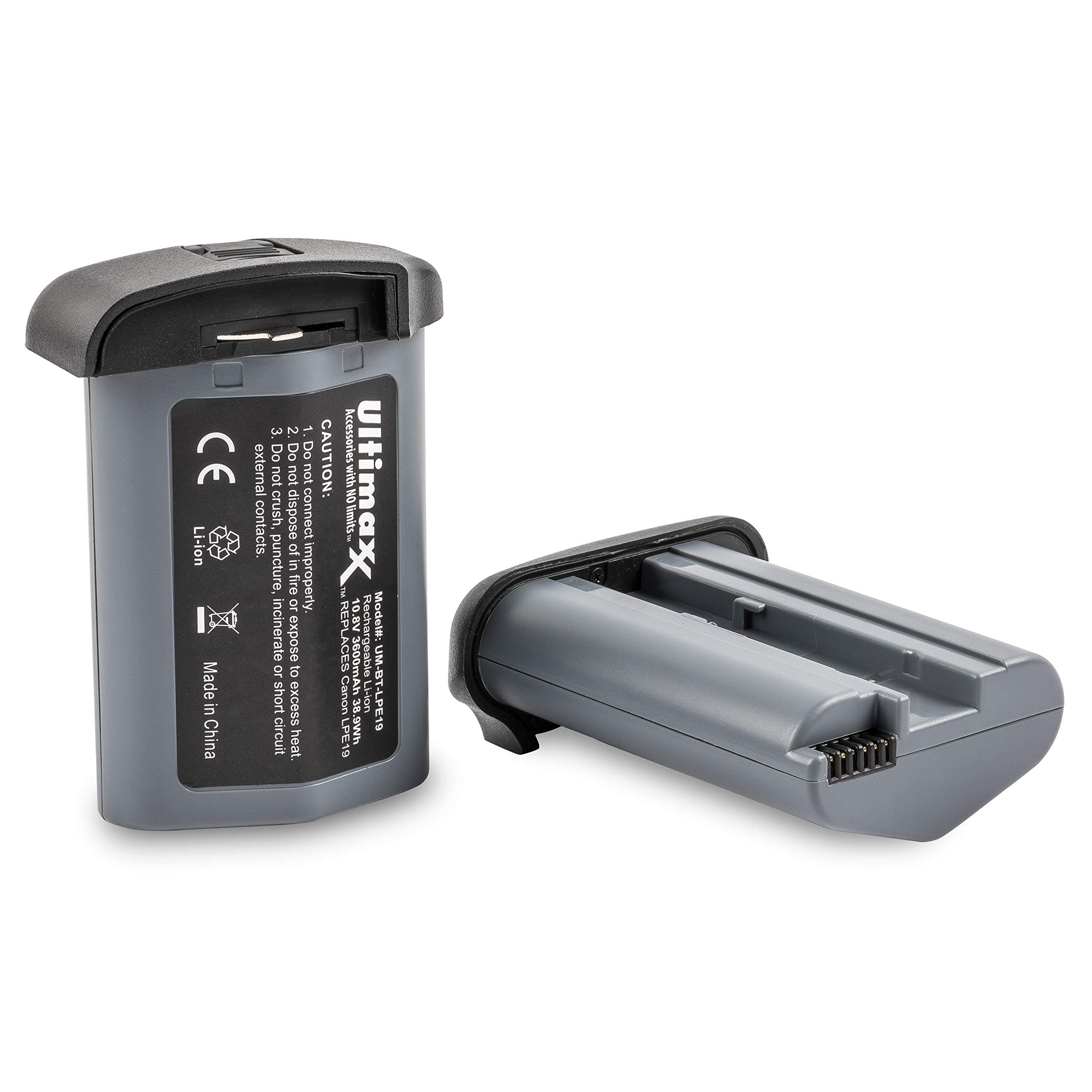 Replacement for Canon LP-E19 Lithium-Ion Rechargeable Battery, Compatible with Canon EOS R3, EOS-1D Mark III, EOS-1D Mark IV, EOS-1Ds Mark III, EOS-1D X, EOS-1D X Mark II, EOS-1D X Mark III