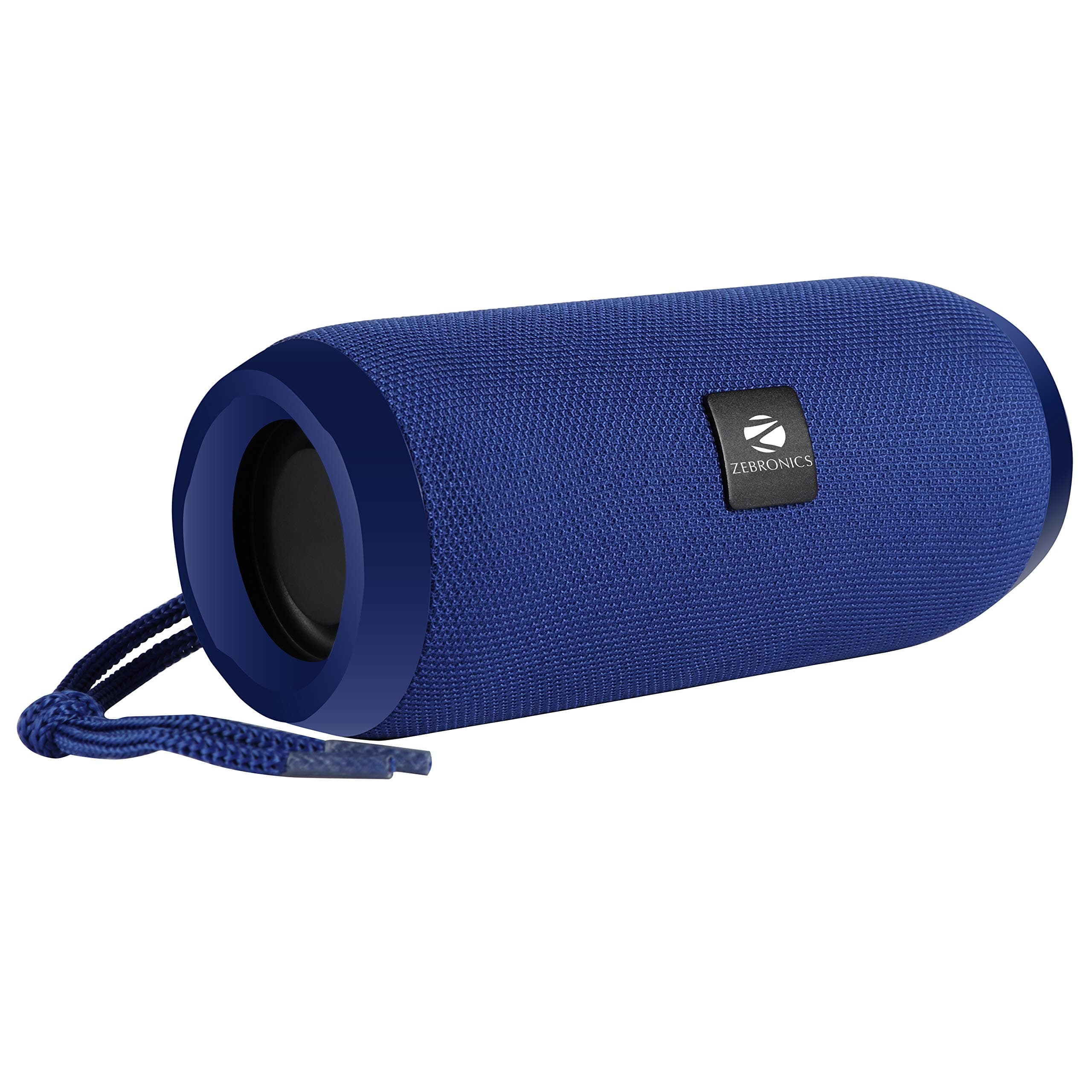 (Renewed) Zebronics Zeb-Action Portable BT Speaker with TWS Function, USB,mSD, AUX, FM, Mic & Fabric Finish(Blue)