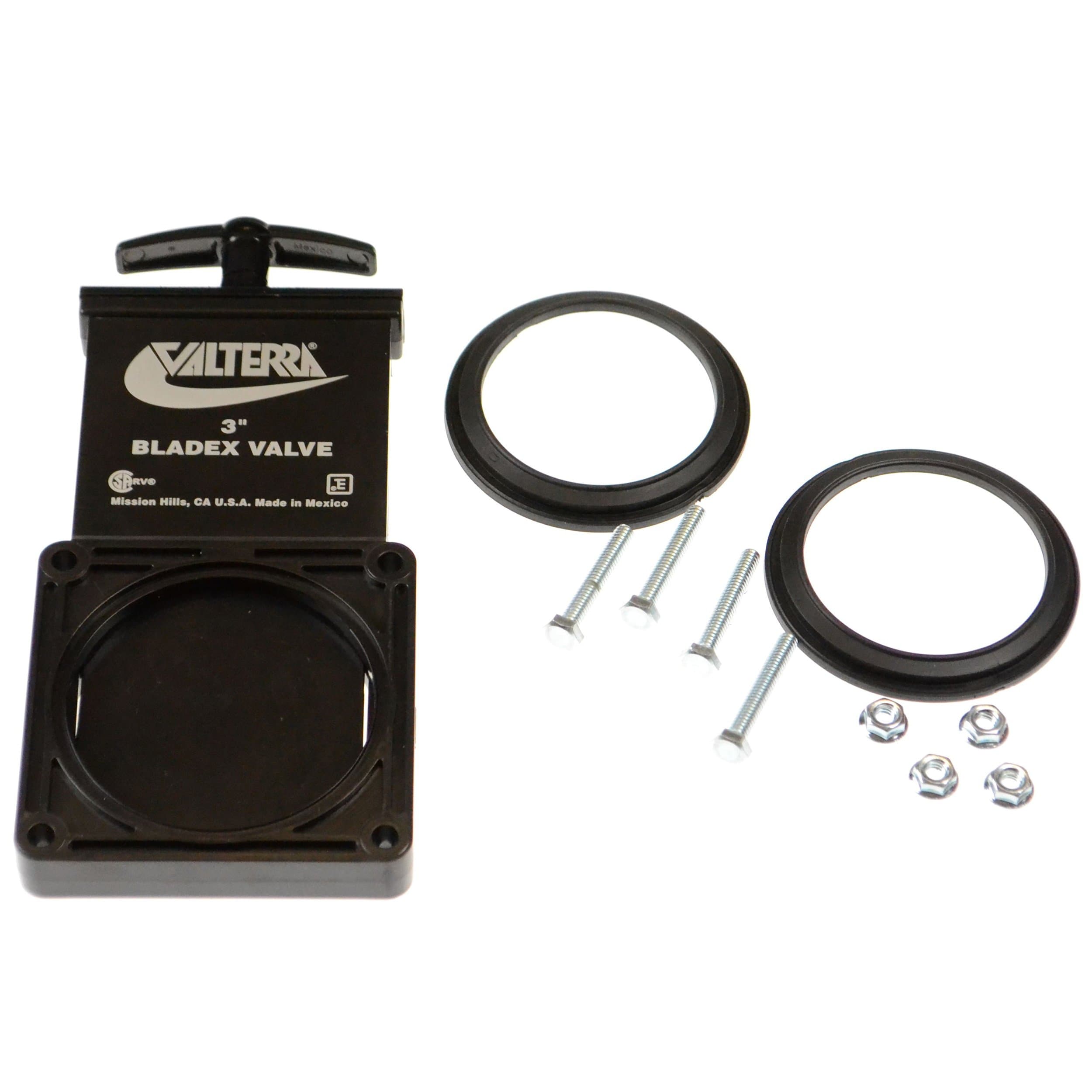 T1003Vp Sewer Valve - 3" W/Plastic Handle