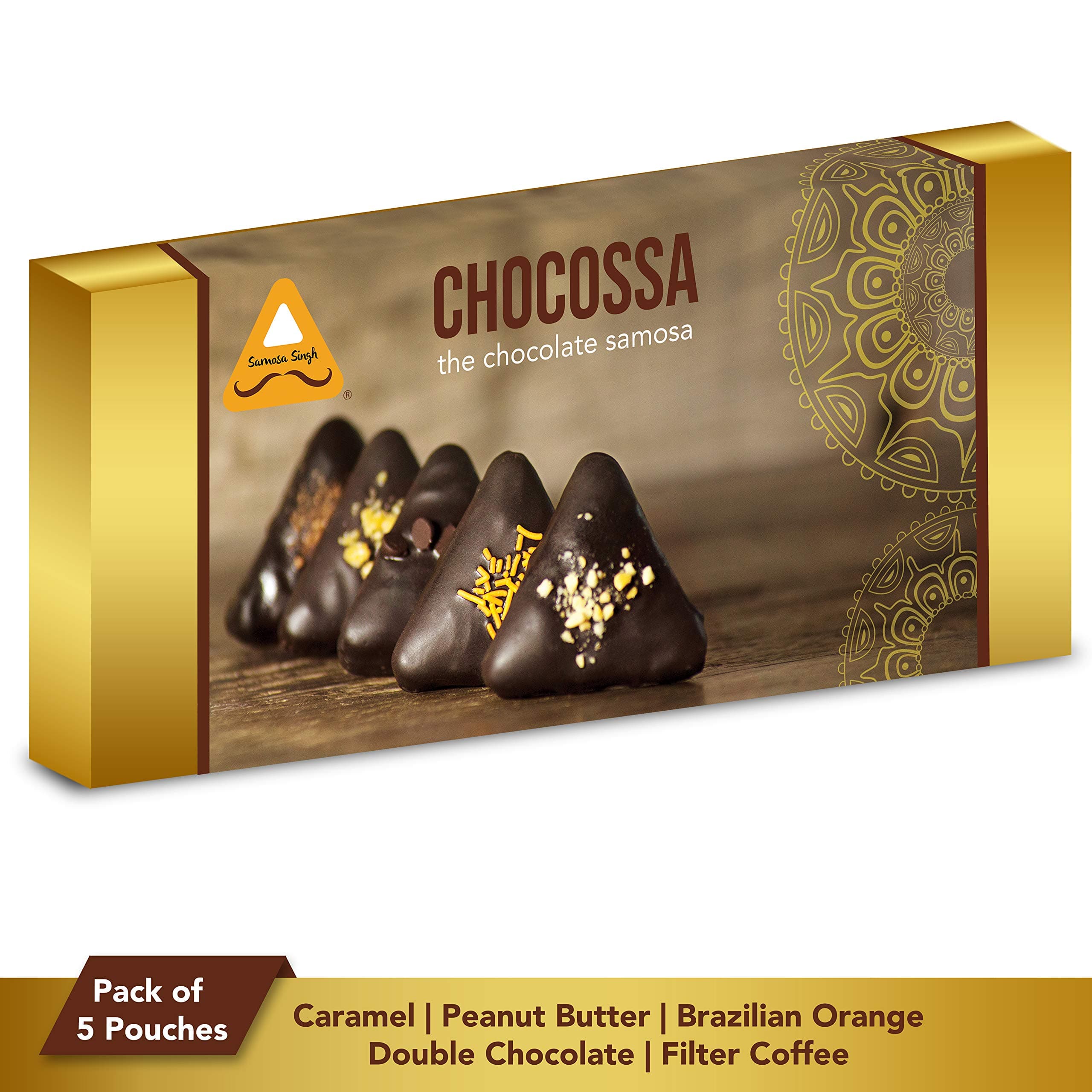 Samosa Singh CHOCOSSA Premium Chocolate Celebration Pack, 165 g