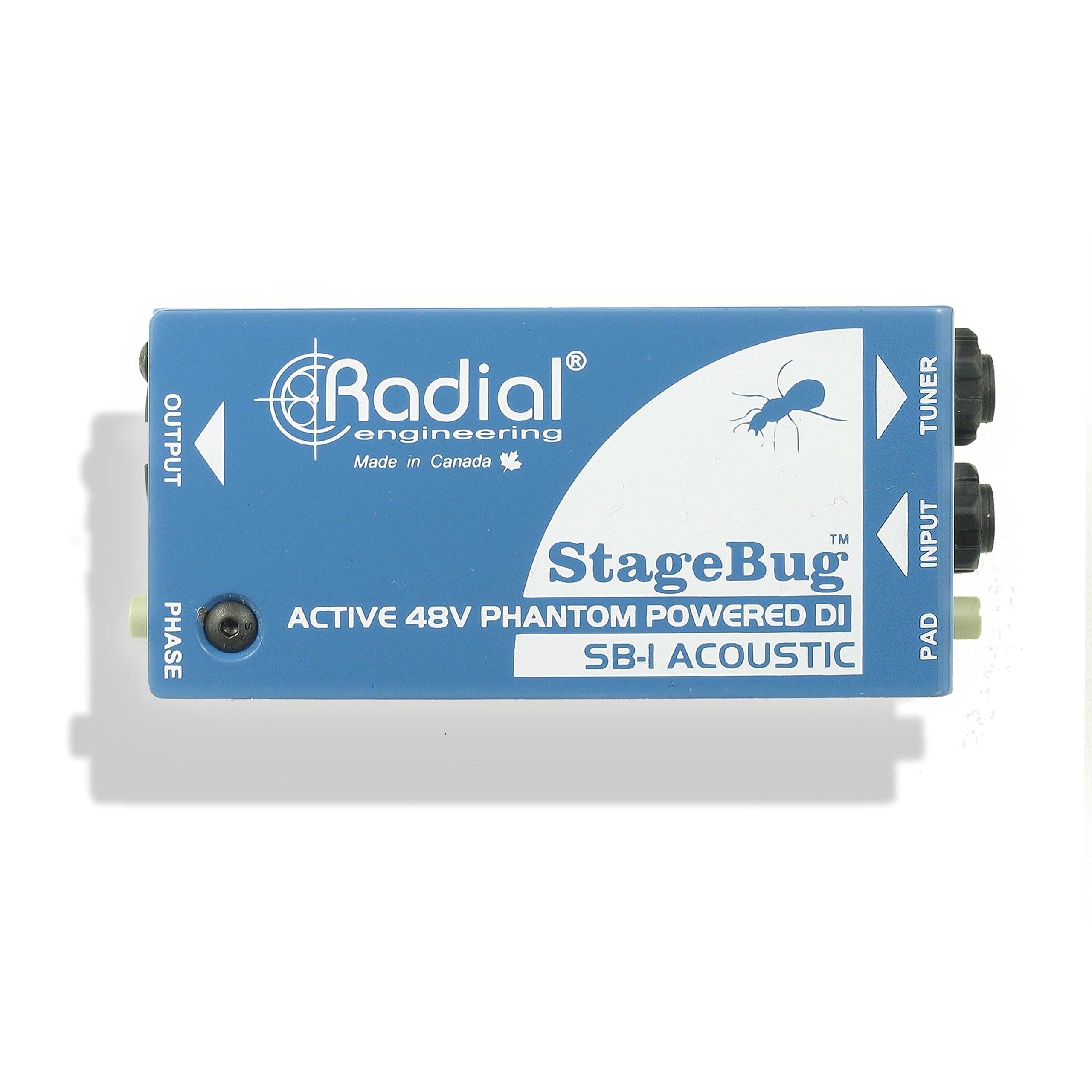 Radial StageBug SB-1 1-Channel Active Instrument Direct Box