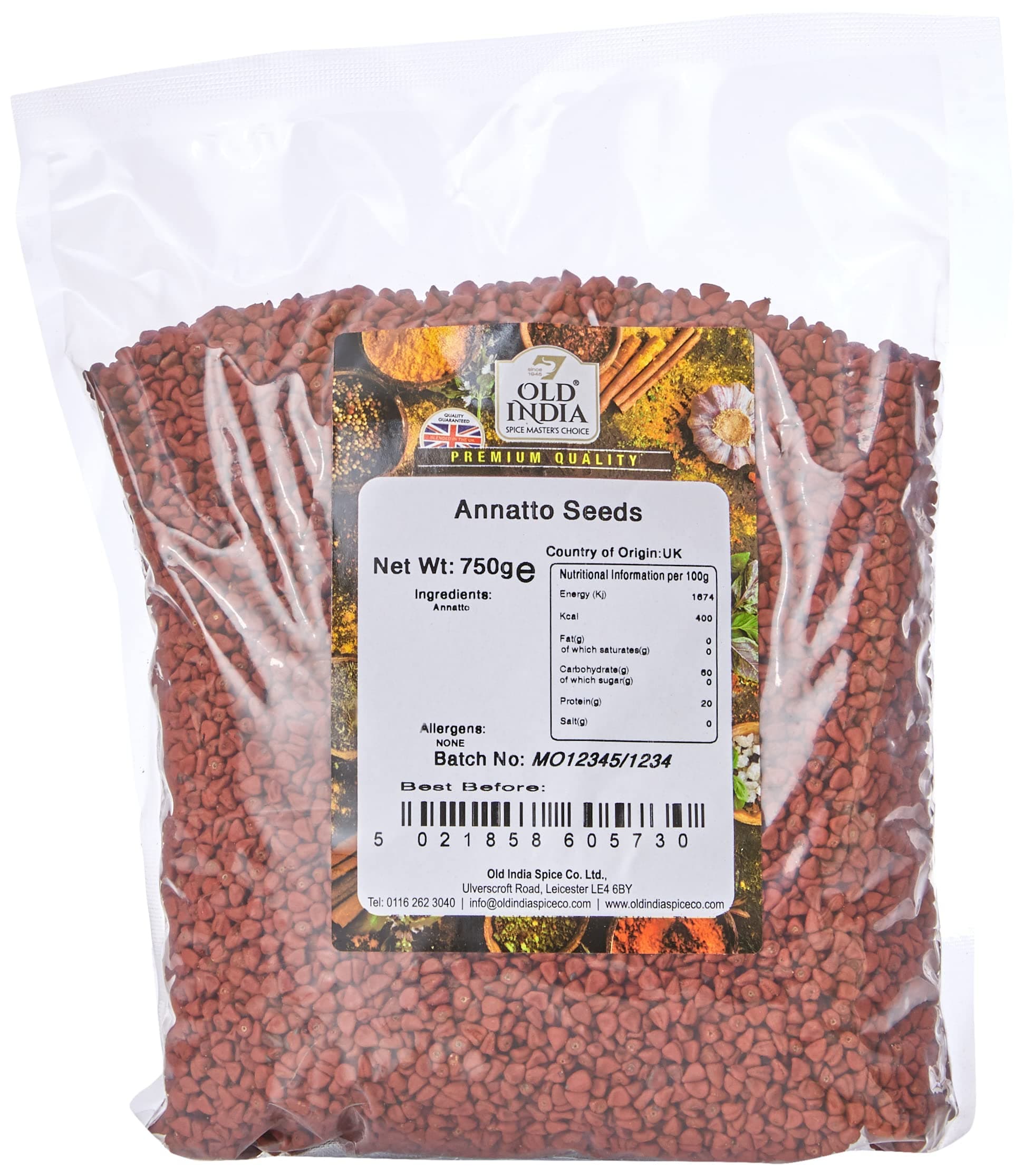 Annatto Seeds 750g