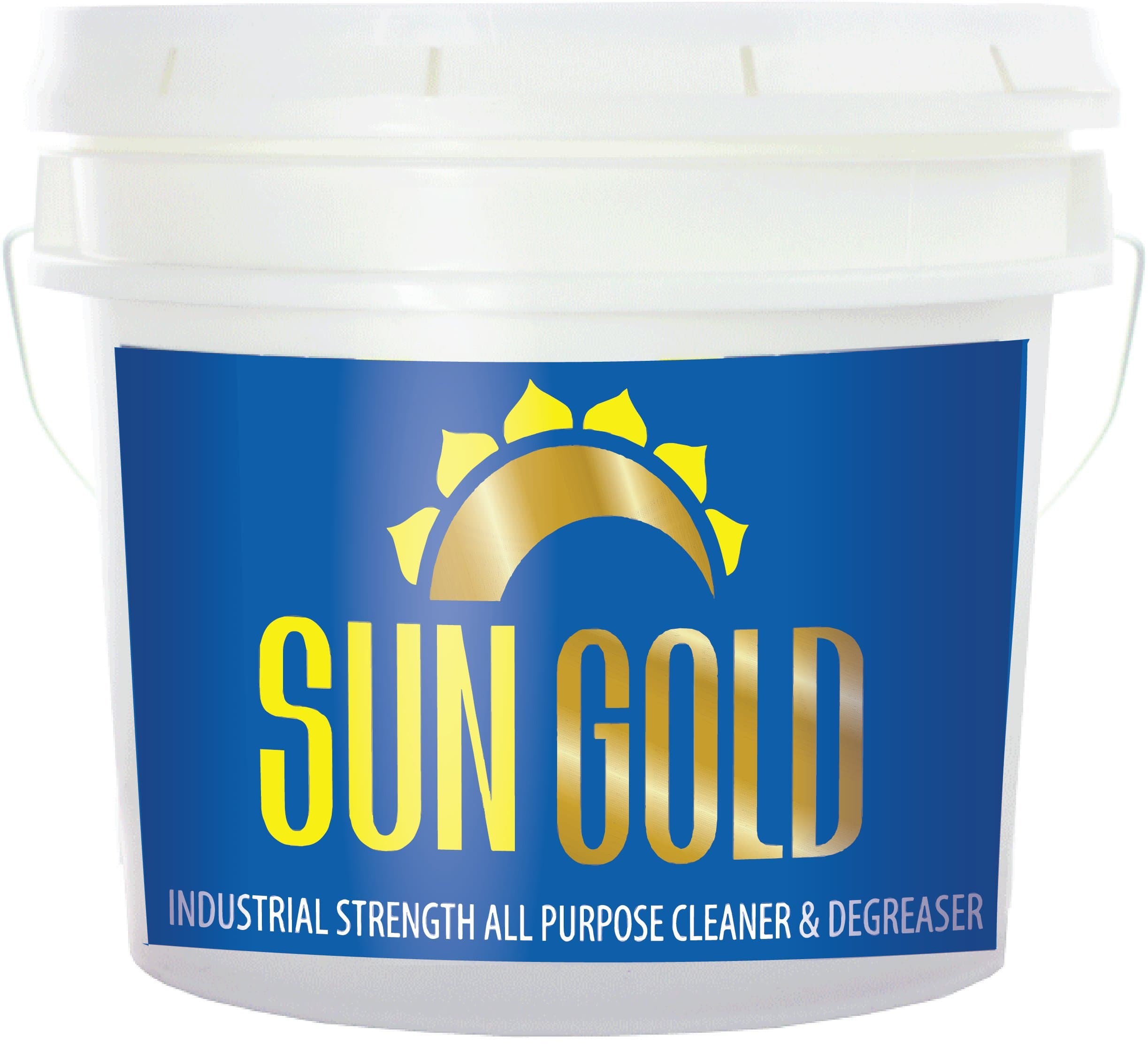 Sun Gold Manufacturing All Purpose Cleaner, Multi Surface Cleaning Concentrate for Kitchens and Bathrooms, 3.5 Gallon Bucket, Biodegradable, Industrial Strength