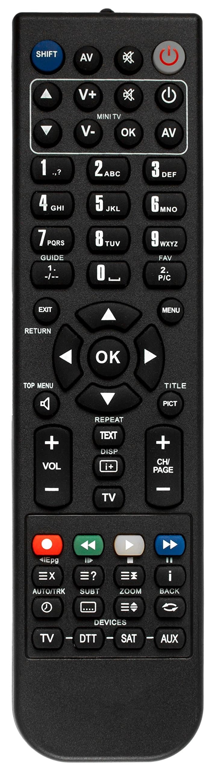 Replacement Remote for RM891-MDP RMT-M22LD RMT333E-CD STR AV320R LDP Remote Control