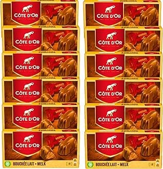 Cote Dor Milk Chocolate Bouchees Gift Pack 8X25G (Full box of 12 Packs)
