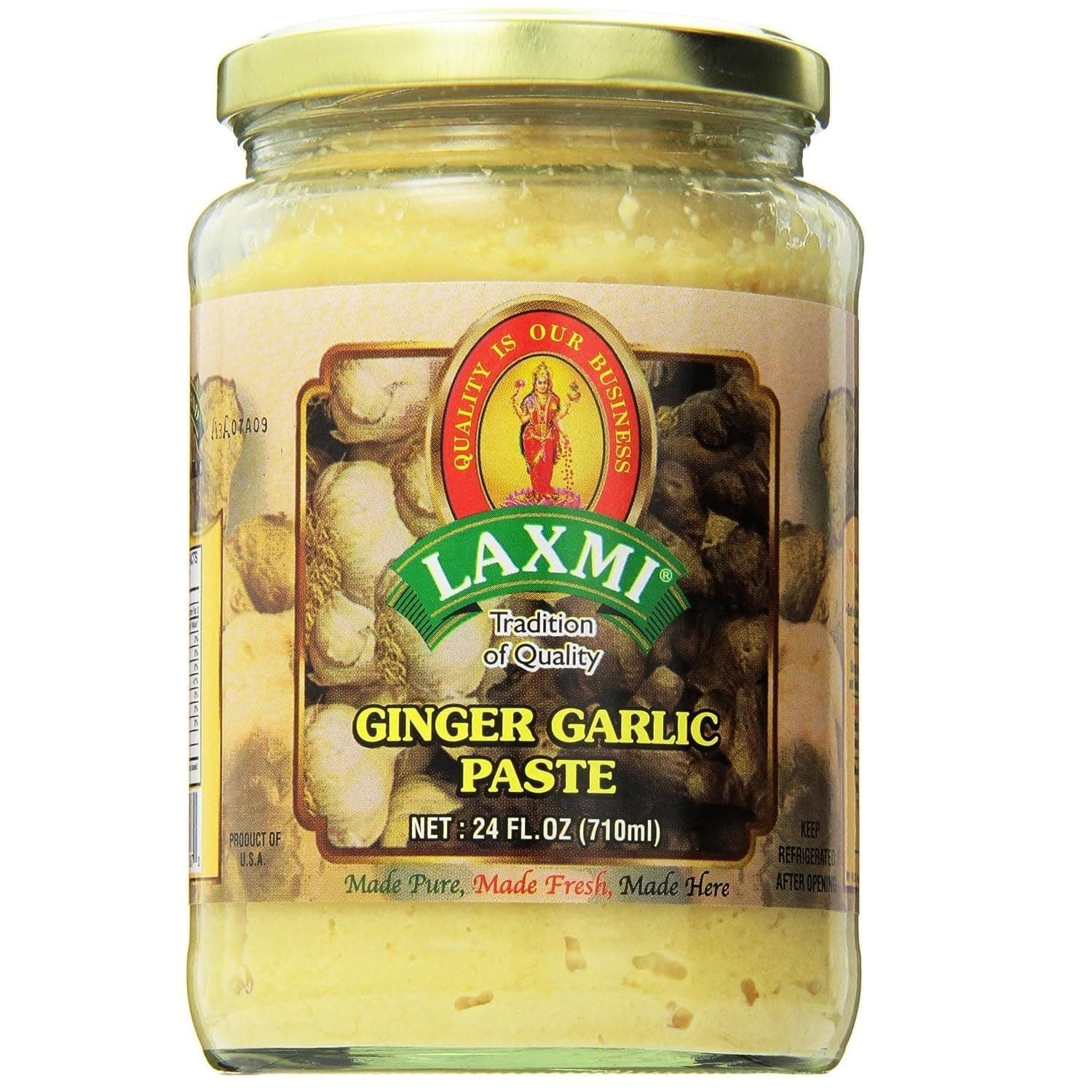 Laxmi Traditional Indian Ginger Cooking Paste - 24oz