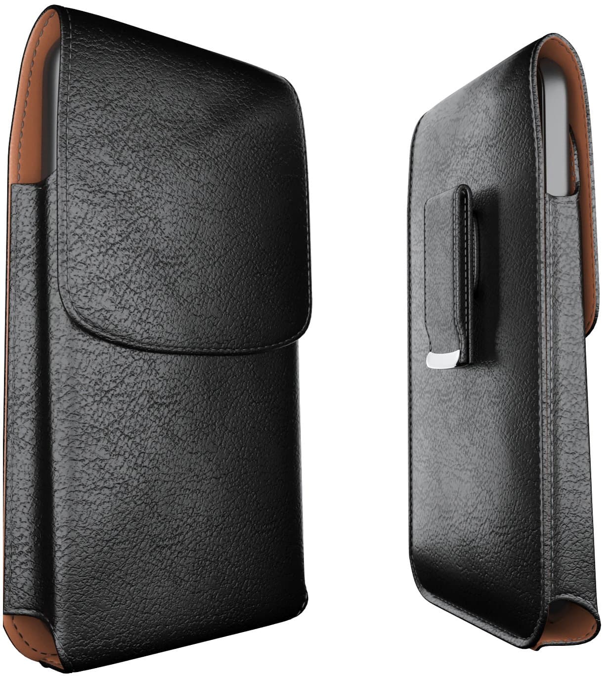 Phone Holster Case Designed for iPhone 12 Pro Max/ 11 Pro Max/ Xs Max/ 8 Plus/ 7 Plus Belt Holster, Cell Phone Belt Case with Belt Clip (Swivel Clip ) Pouch Holder Fits Phone with Other Case on