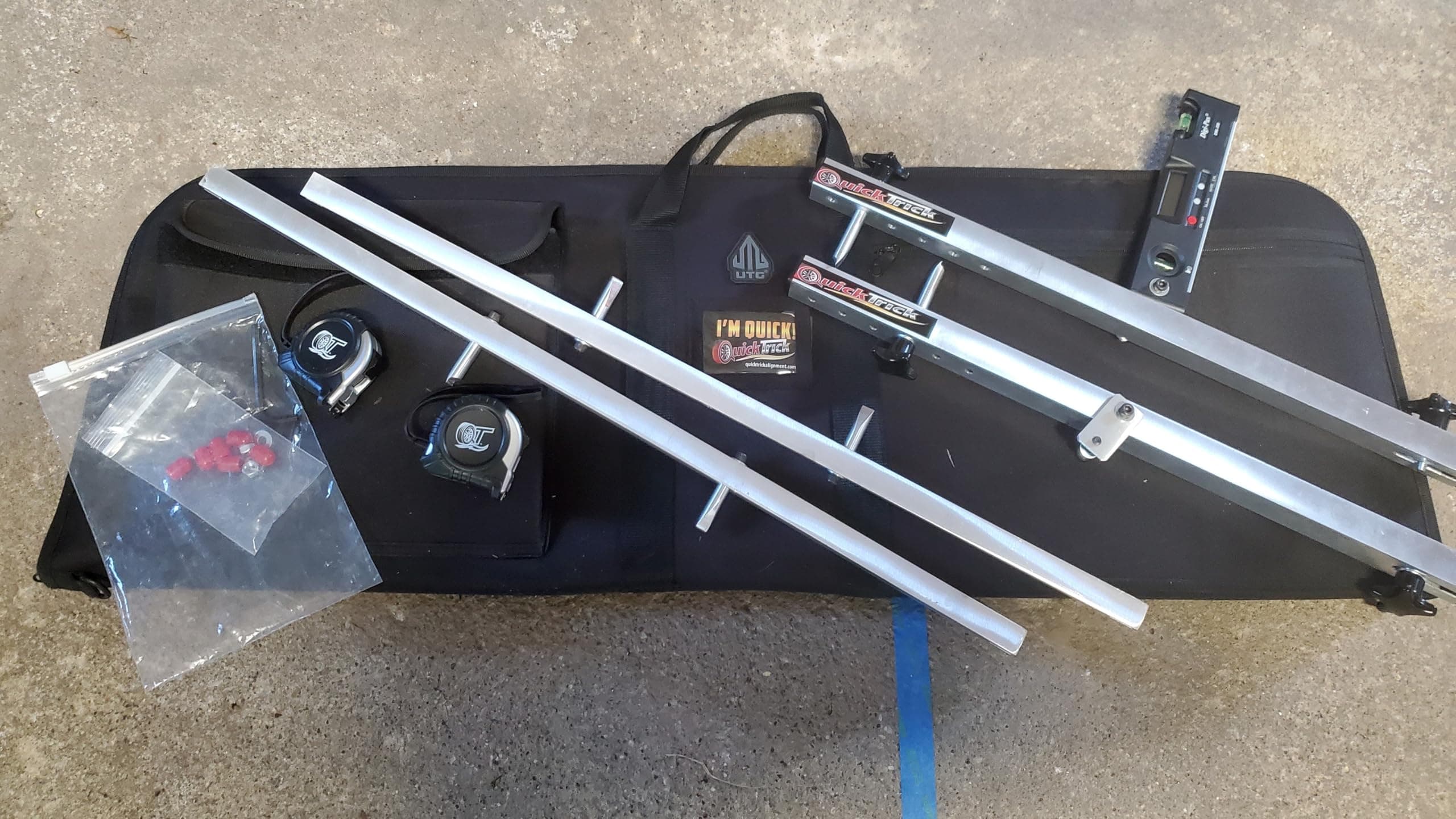 *Improved Design* 4th Gen Portable Wheel Alignment Kit (17-22" Wheels)