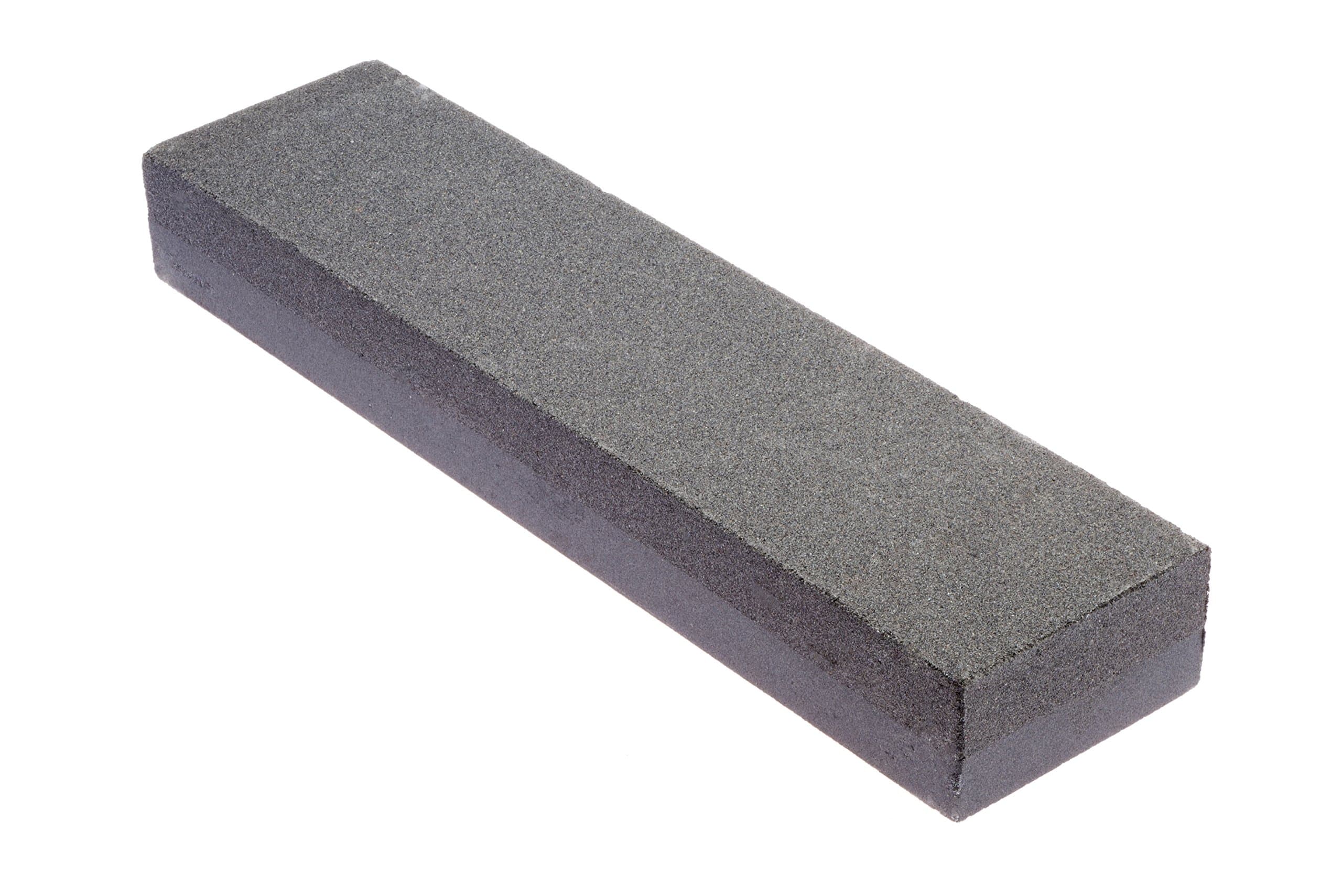 SE 8-Inch Silicon Carbide Double-Sided Whetstone - Sharpening Stone with 120 and 240 Grits, Includes Blue Storage Case SS72BK